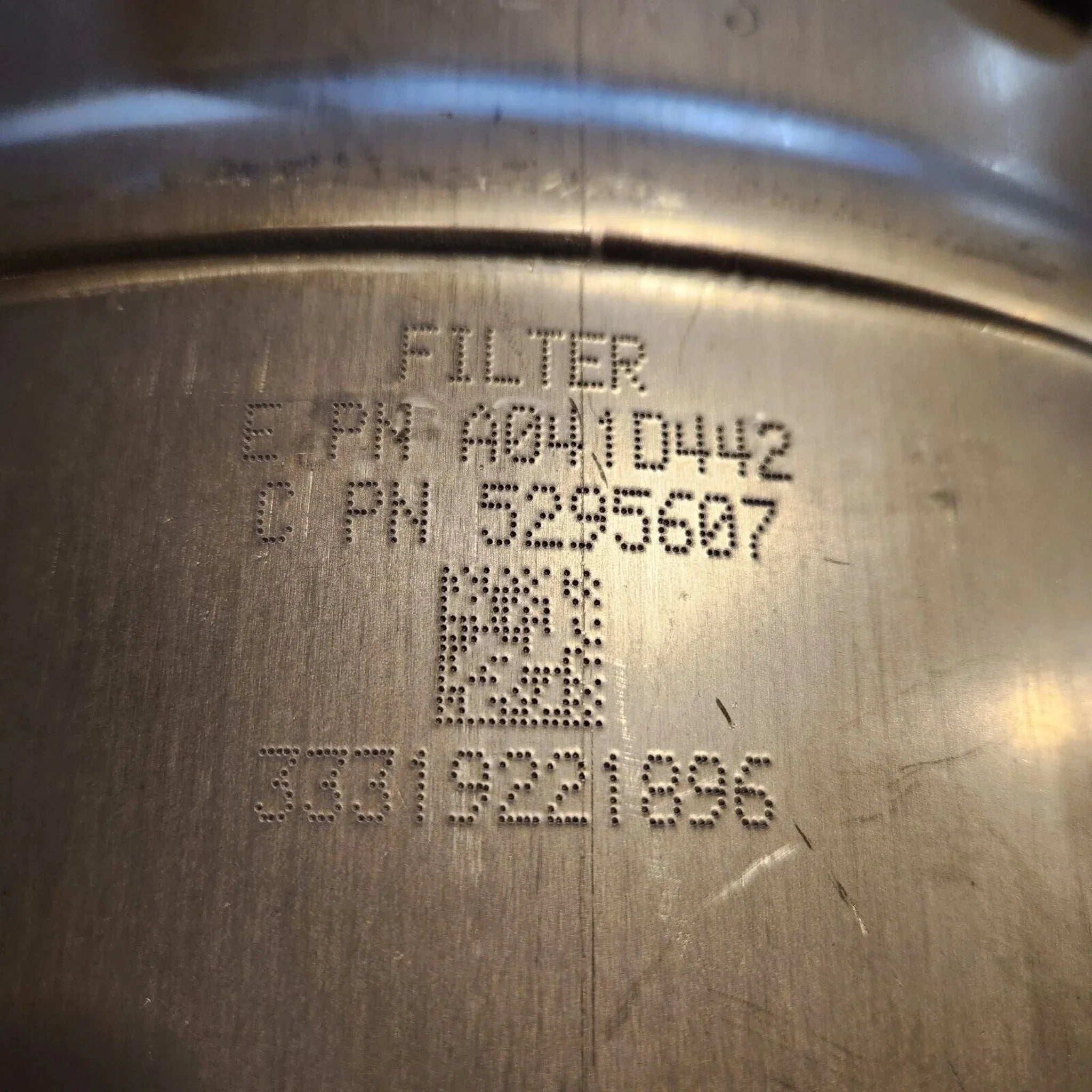 5579368RX Genuine Cummins Dpf Diesel Particulate Filter