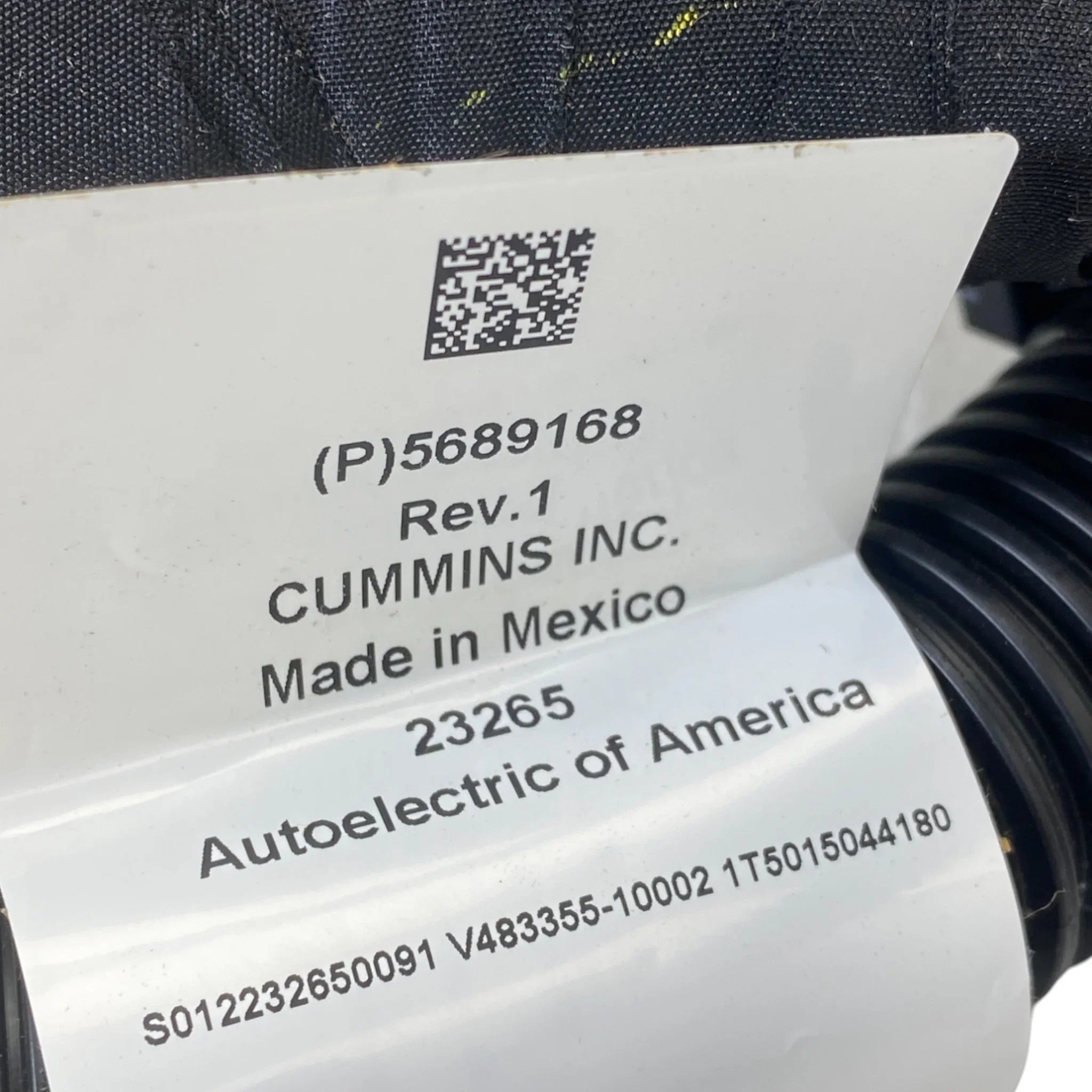 5589775 Genuine Cummins Engine Control Module Harness