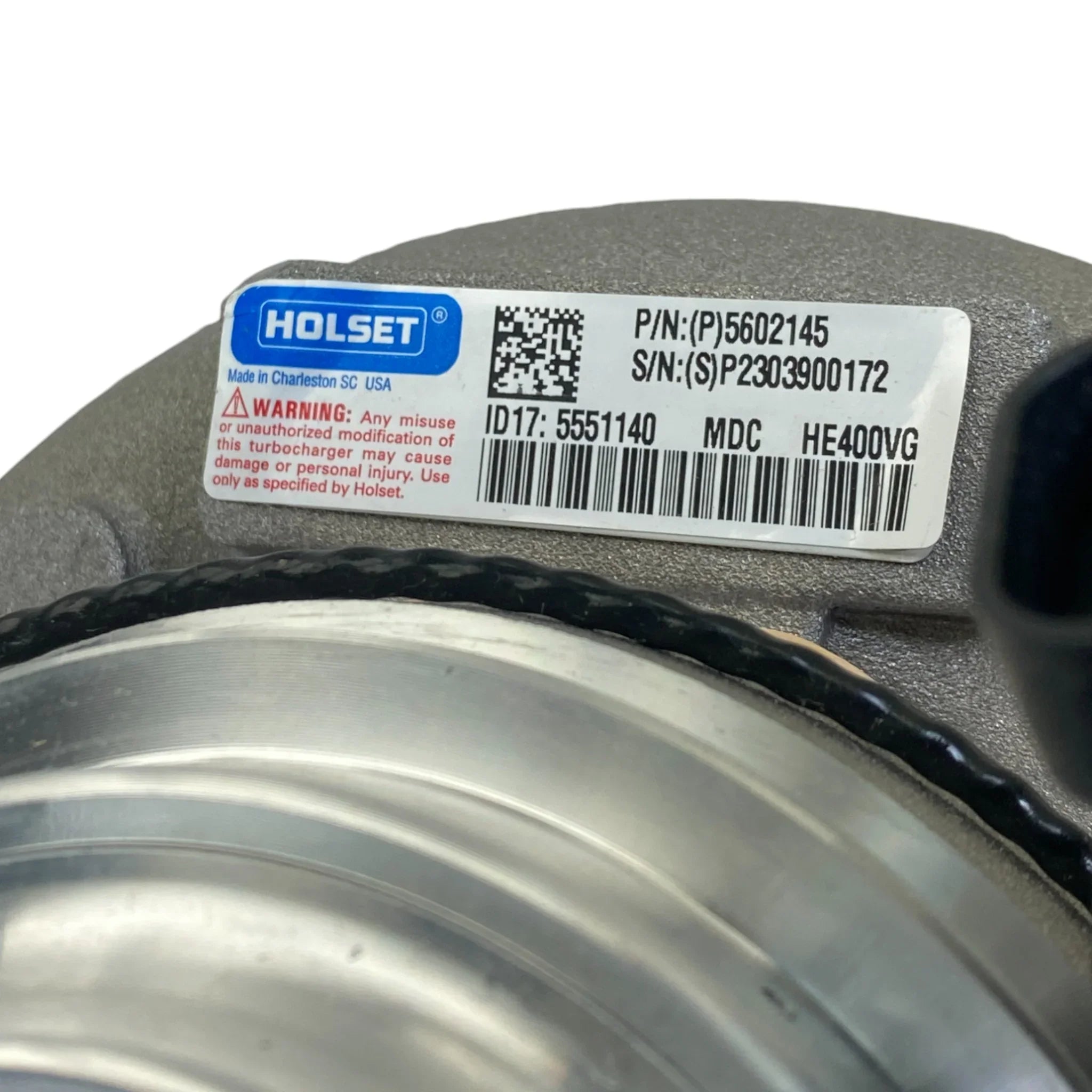 5602145 Genuine Cummins Turbocharger He400Vg For Cummins X15