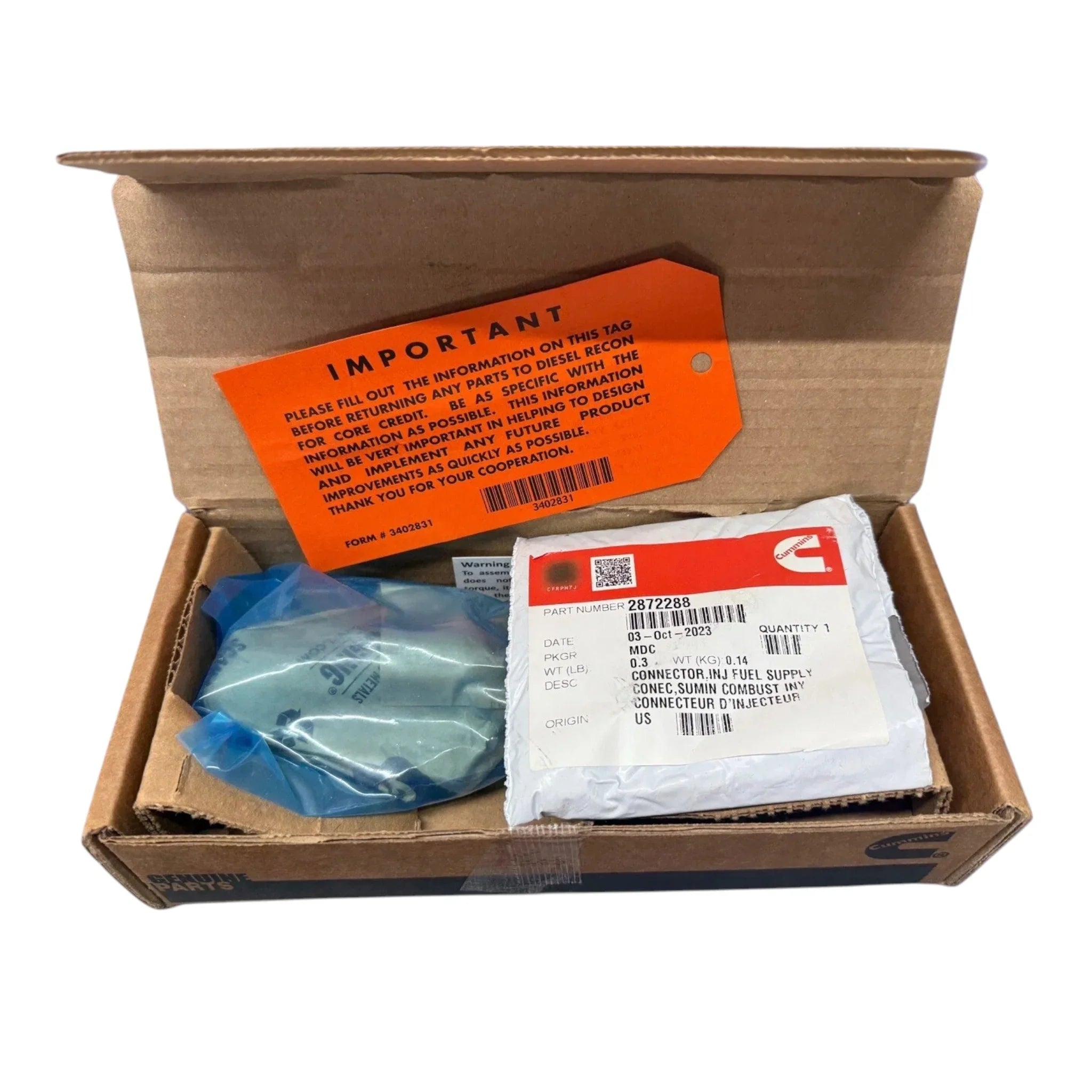 5633612 Genuine Cummins Fuel Injector Kit