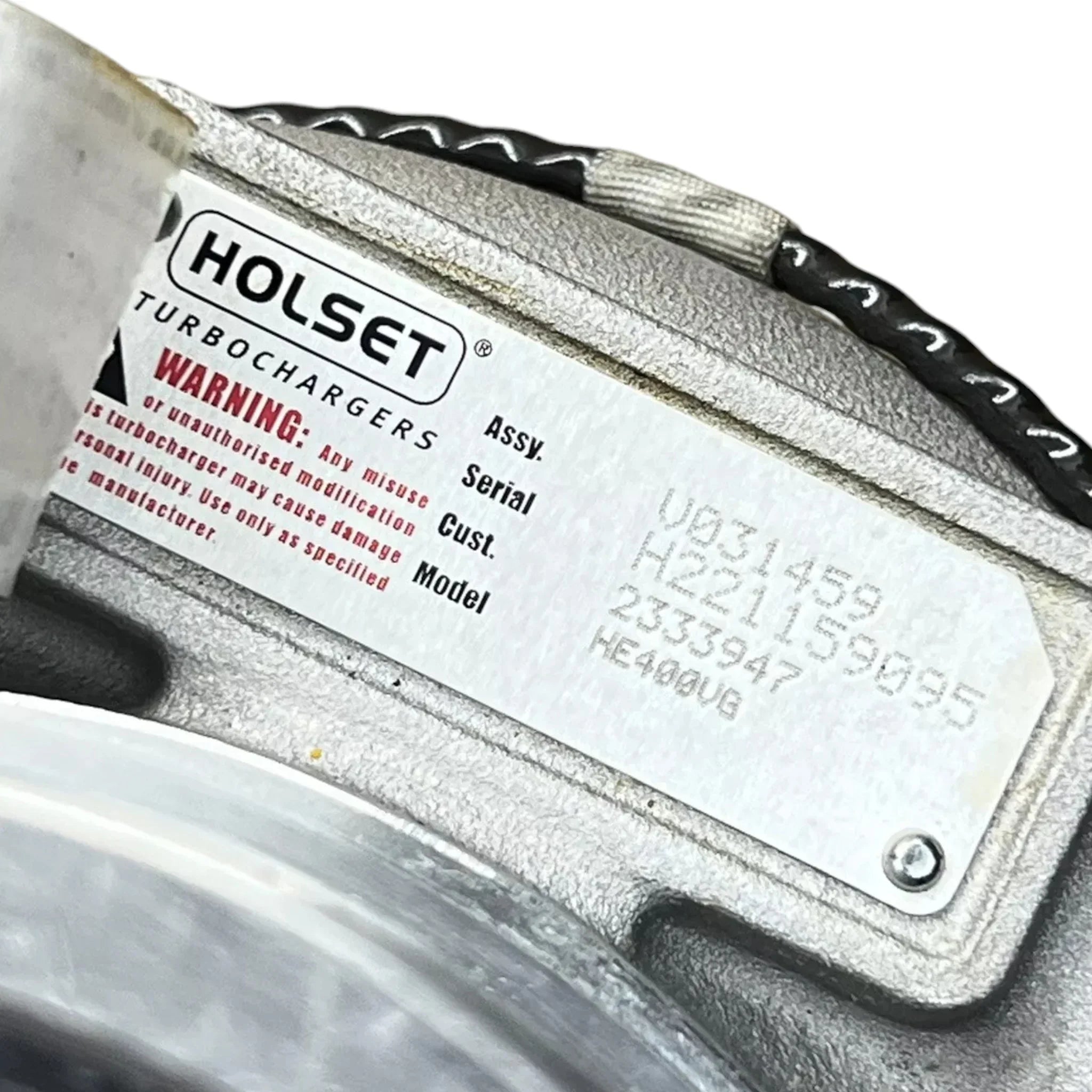 5639298 Genuine Paccar Turbocharger HE400VG With VGT Actuator