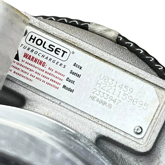 5639298 Genuine Paccar Turbocharger HE400VG With VGT Actuator