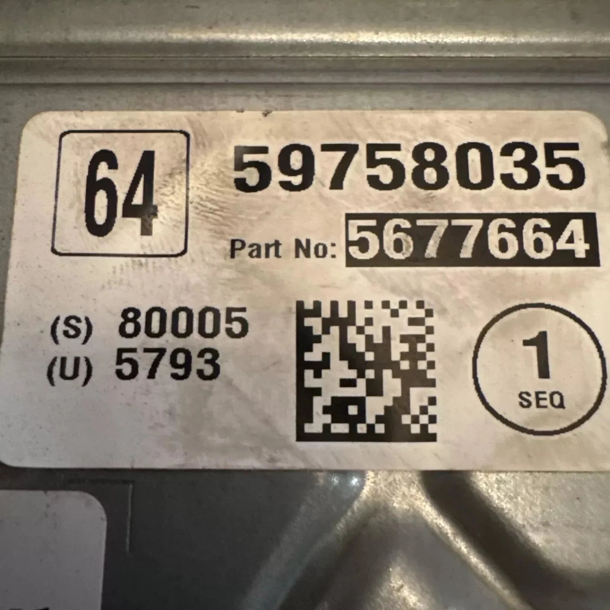 5677664 Genuine Cummins ECM Electronic Control Module