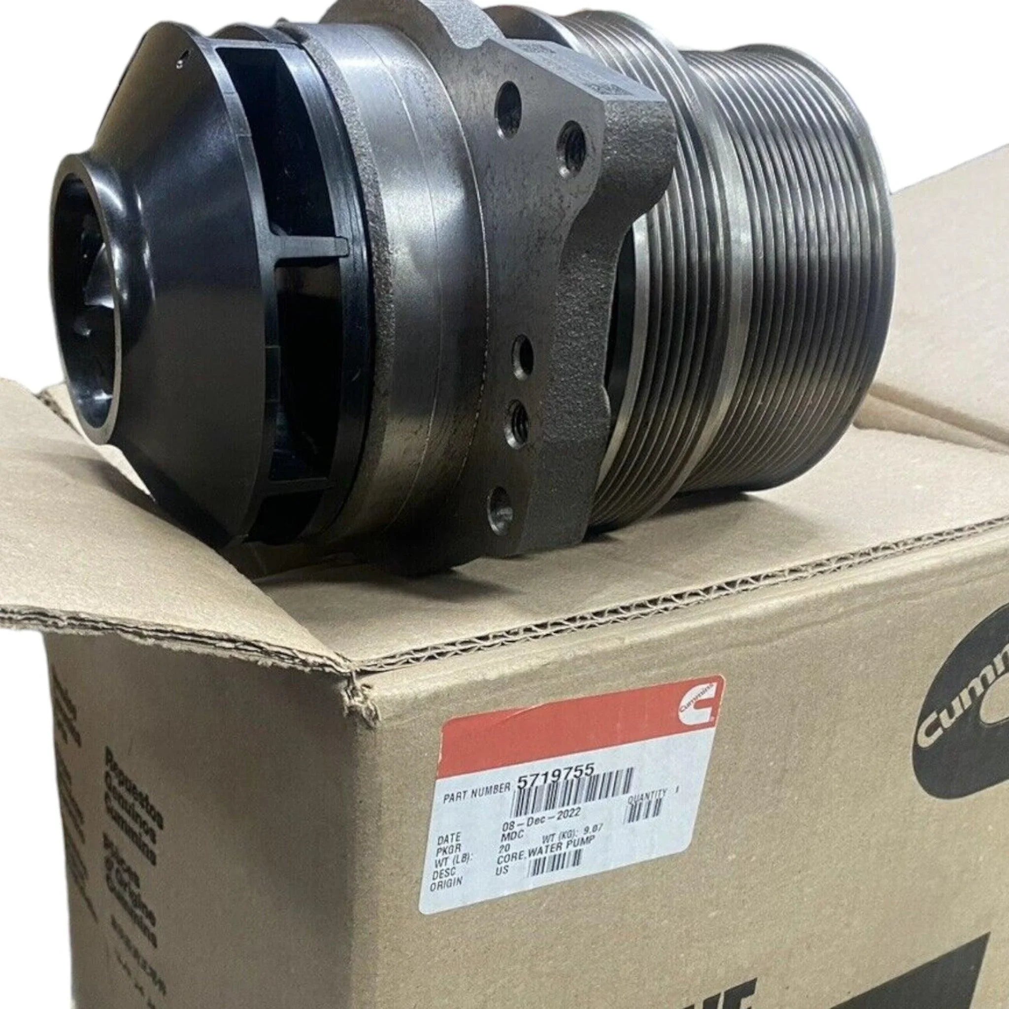 5719755 Genuine Cummins Water Pump Core — ADVANCED TRUCK PARTS