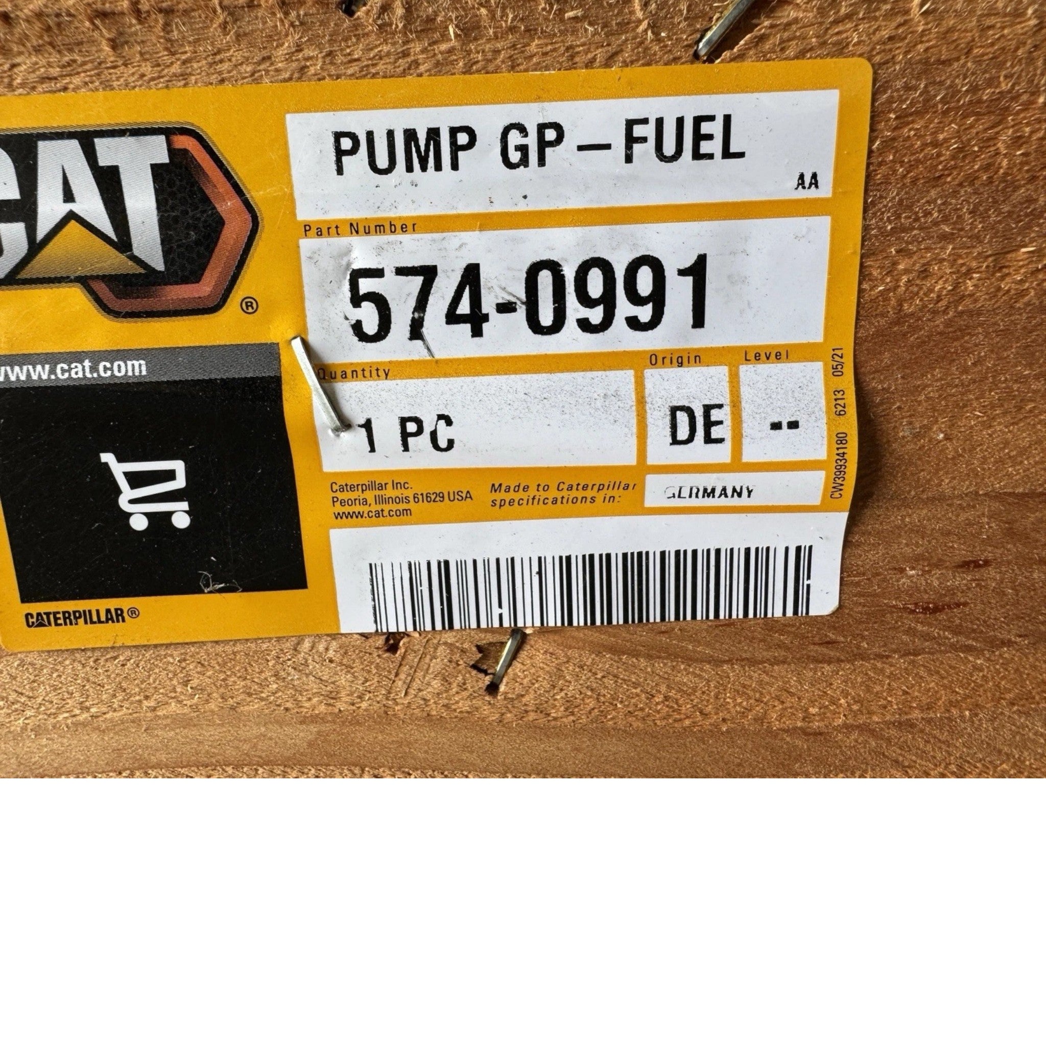 5740991 Genuine CAT High Pressure Fuel Pump