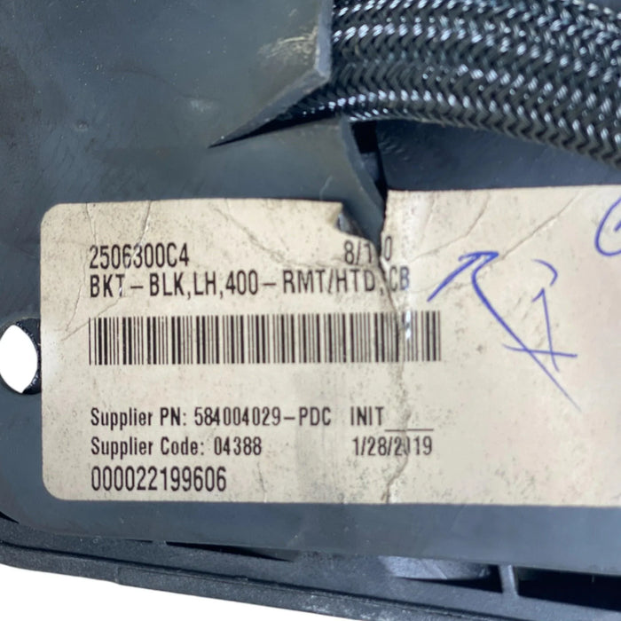 584004029 Genuine International Left Side Bracket Mirror Mounting Black