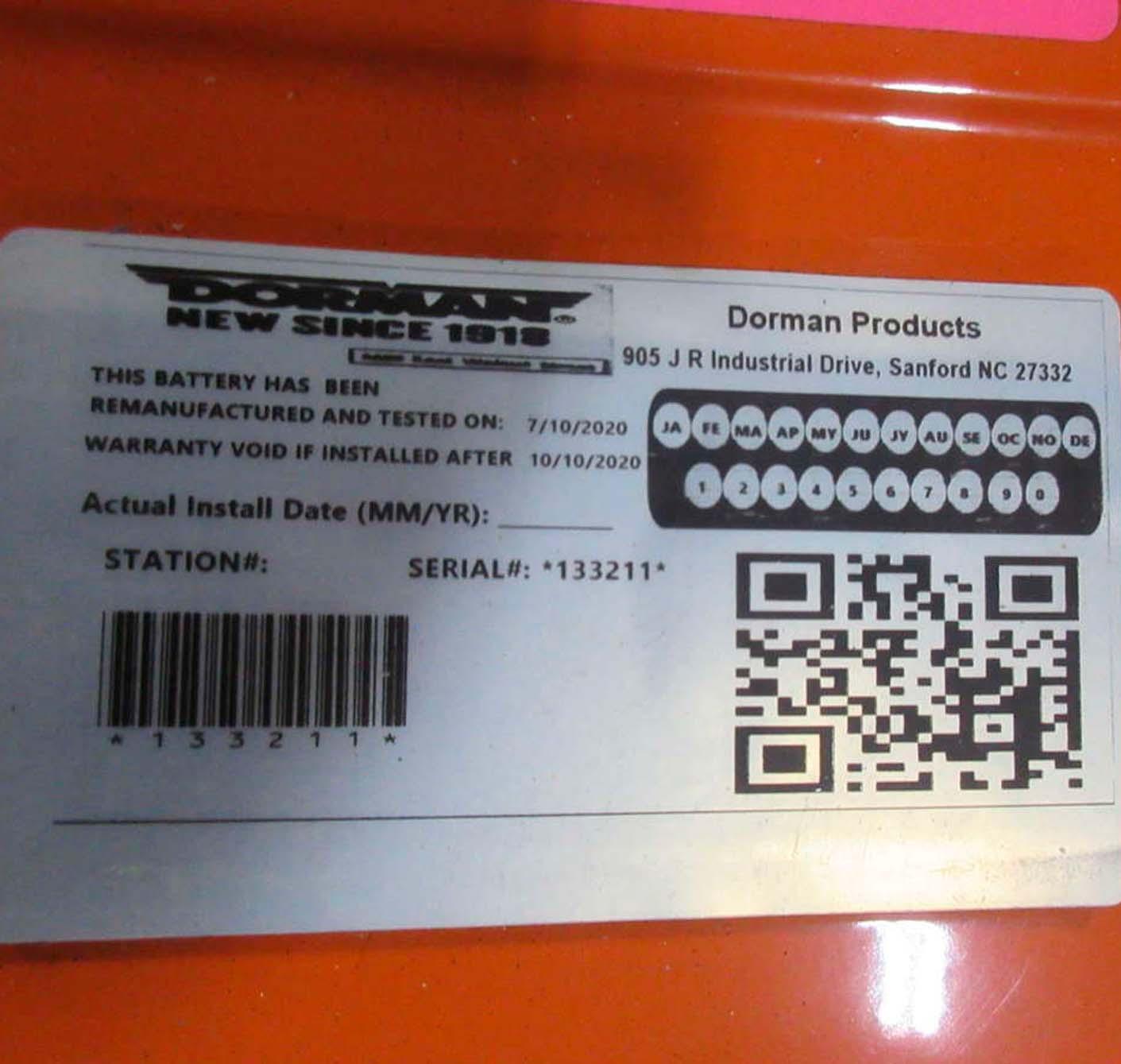 587-007 Genuine Dorman Hybrid Drive Battery - ADVANCED TRUCK PARTS