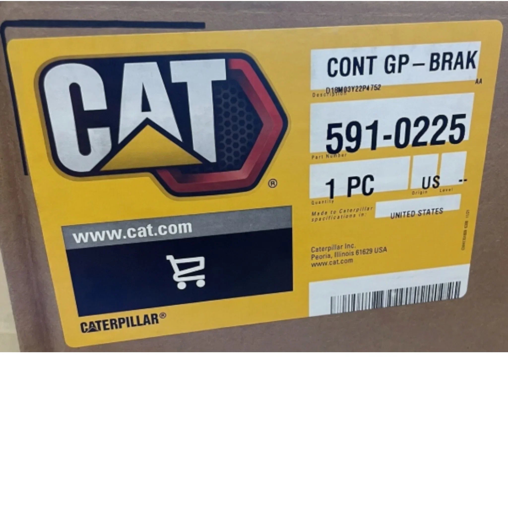 5910225 CAT Service Brake Control