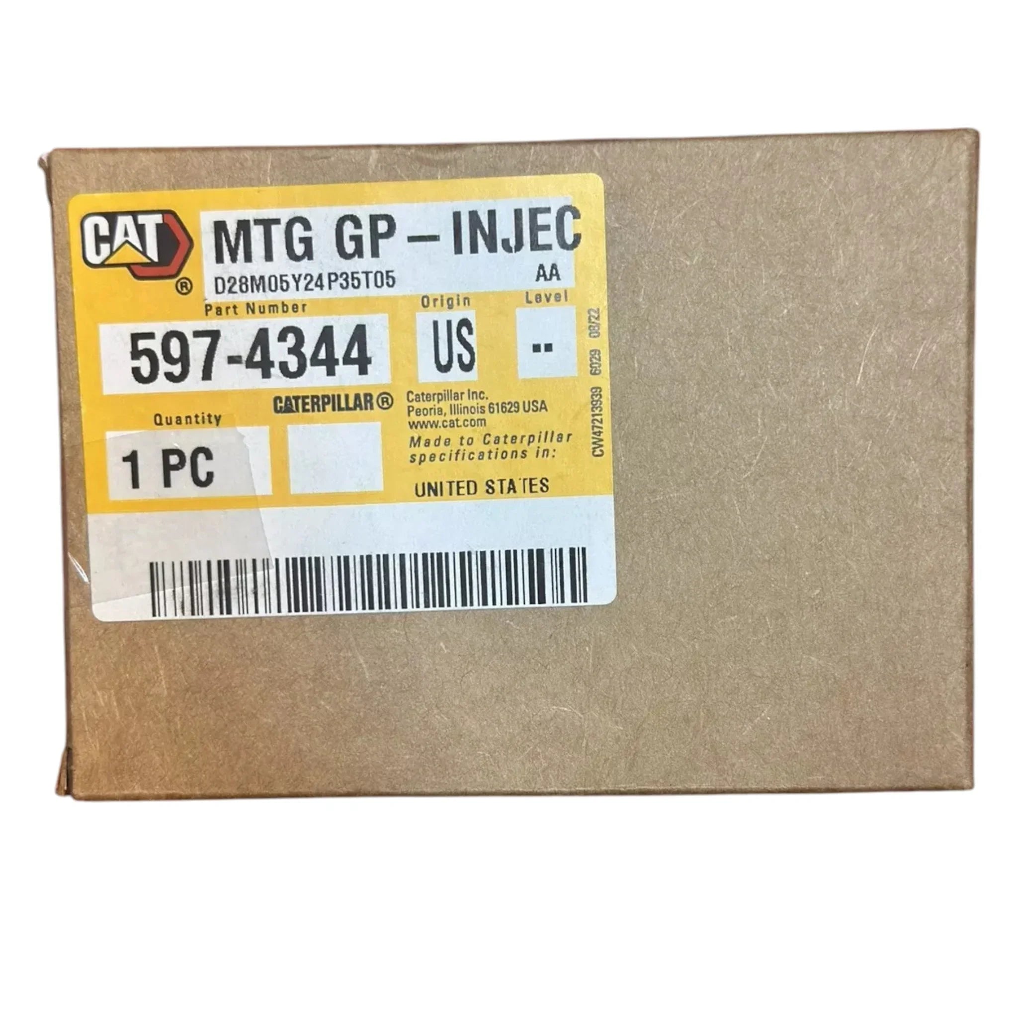 597-4344 CAT Diesel Exhaust Fluid Injector Mounting