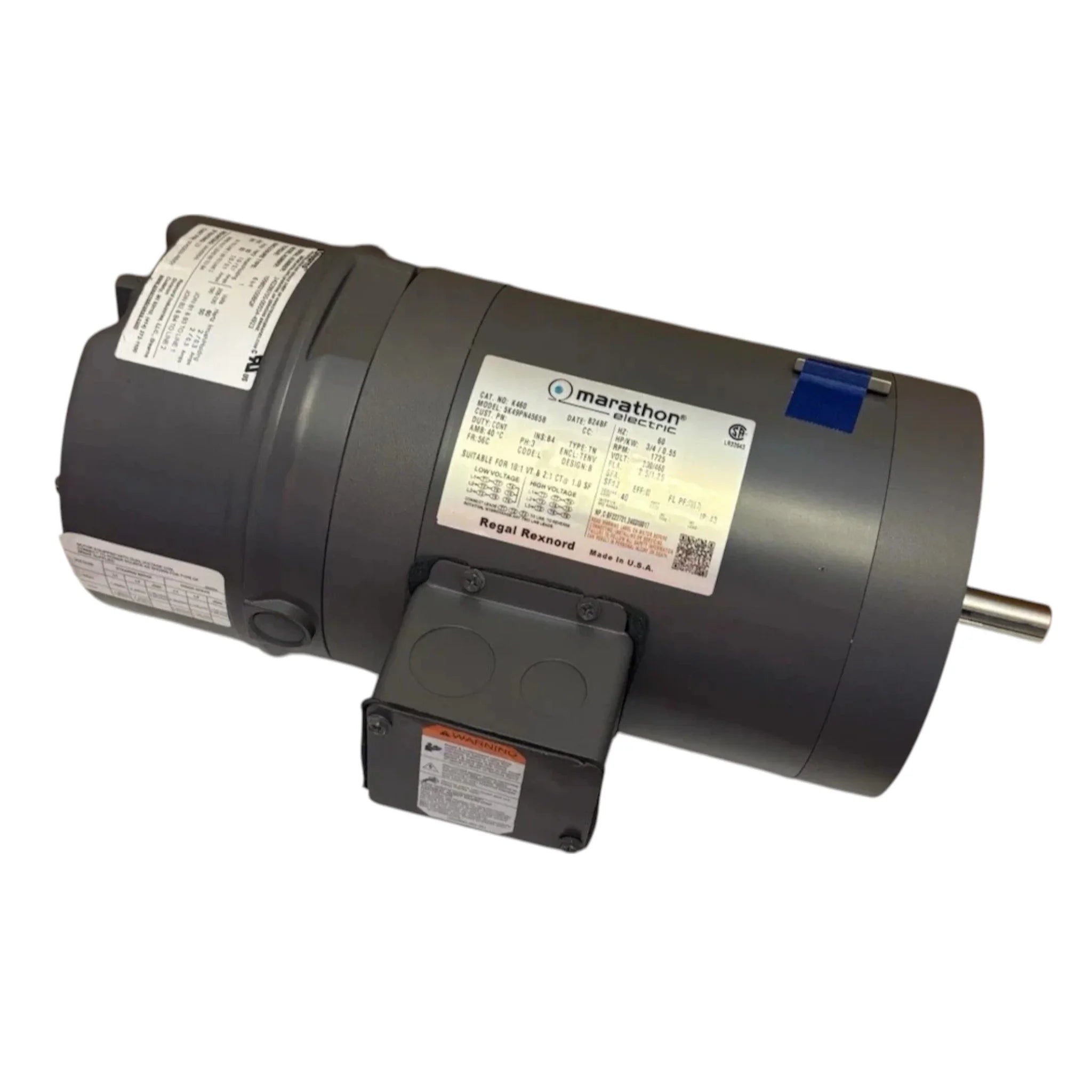 5K49PN4565 Marathon Brake Motor 230/460 V