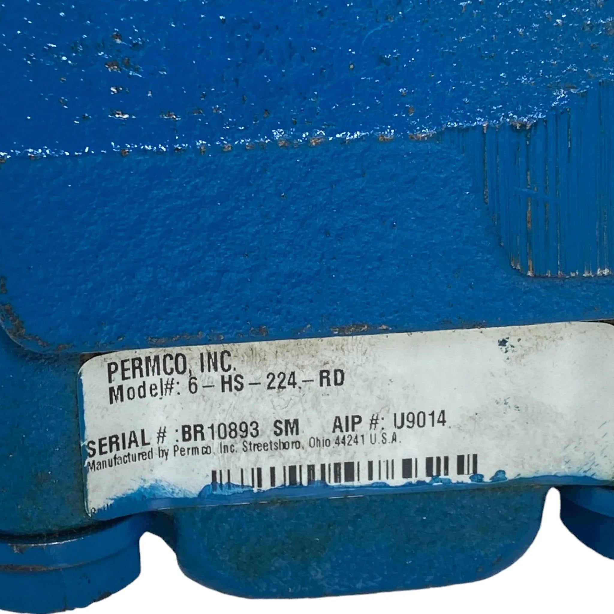 6HS224 Genuine Permco Hydraulic Motor
