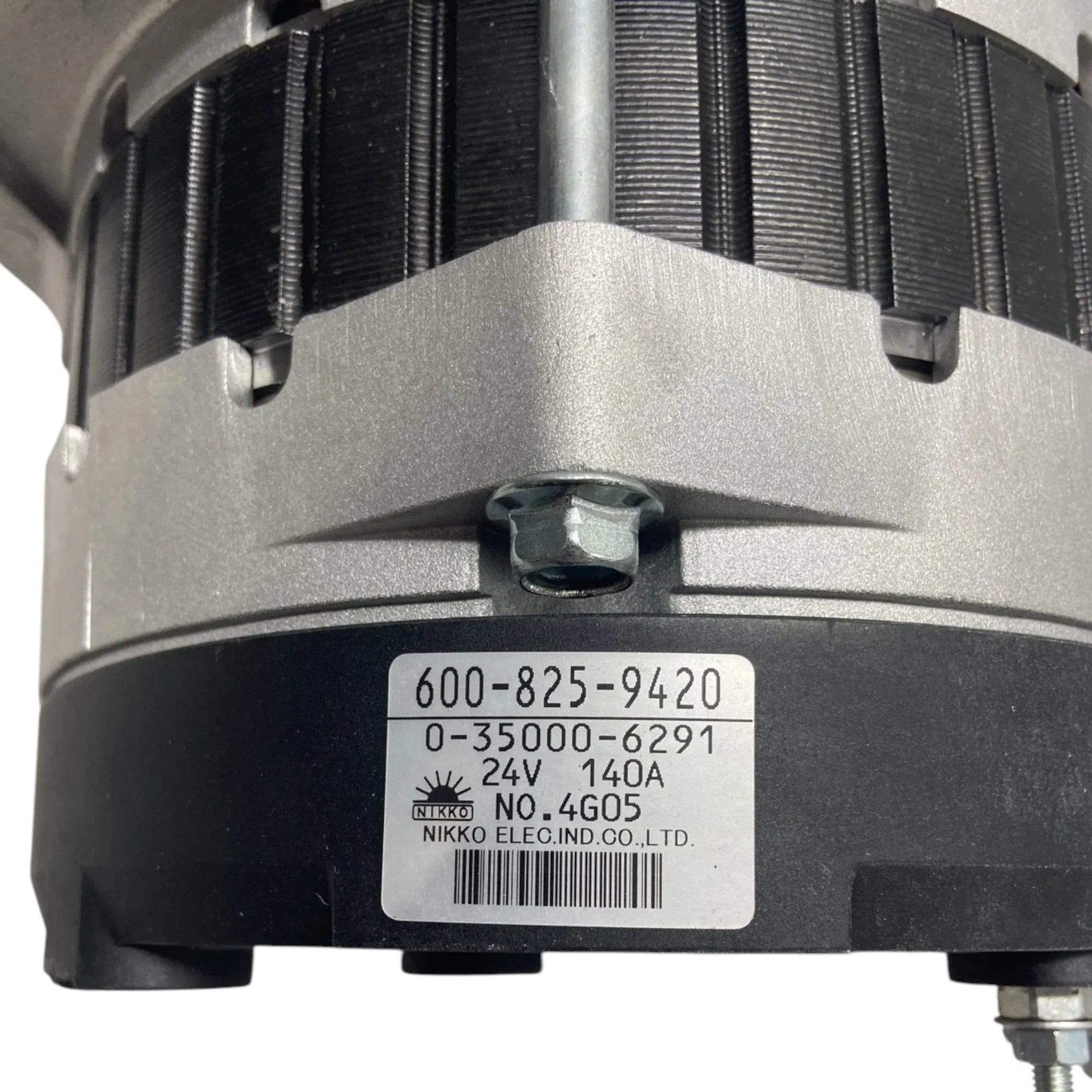600-825-9420 Genuine Komatsu Alternator