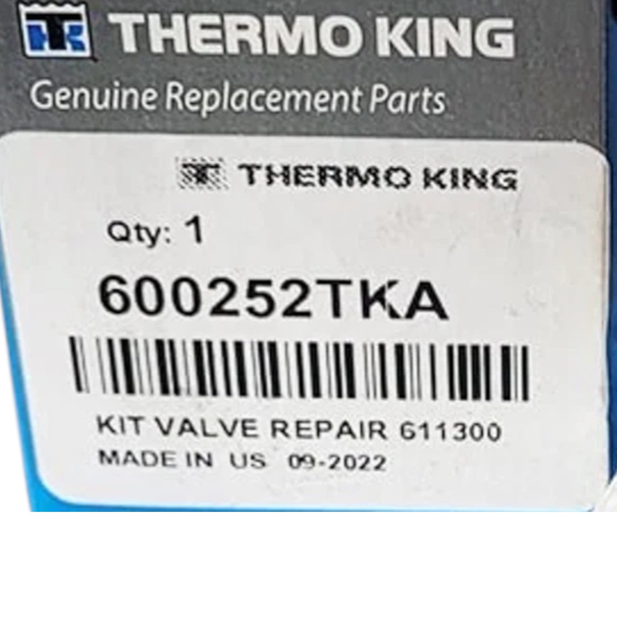 600252TKA Thermo King Condenser Inlet Solenoid Repair Kit
