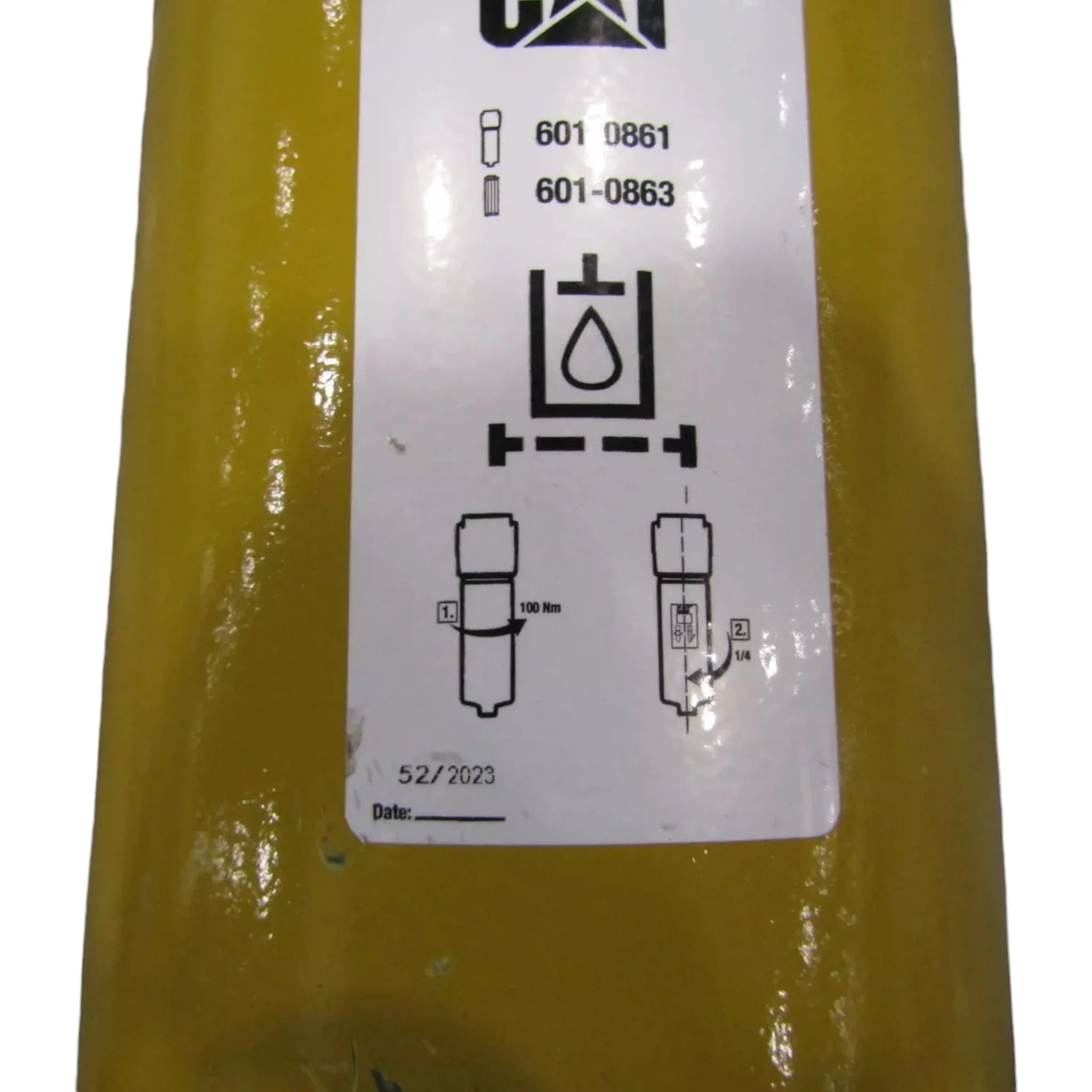 6010861 Genuine Caterpillar Engine Oil Filter Housing Assembly