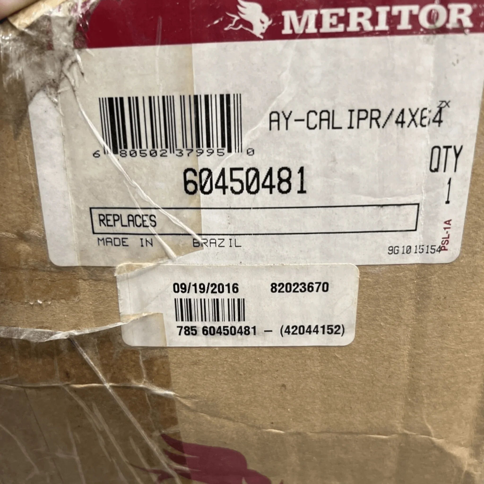 60450474 Genuine Meritor Left Disc Brake Caliper