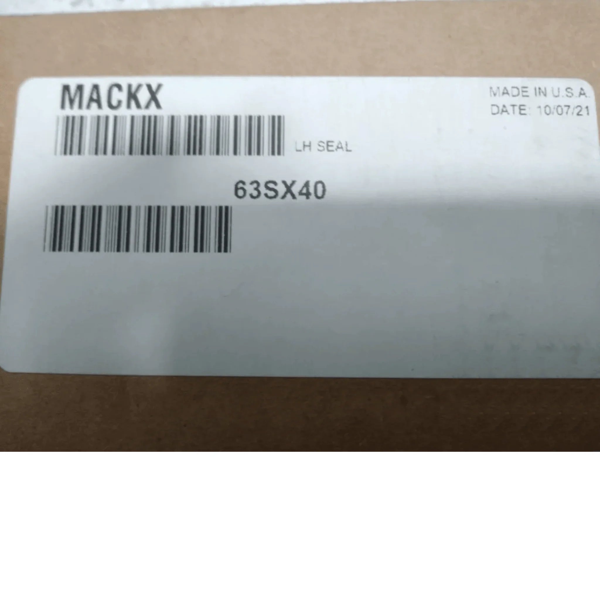 63SX40 Genuine Volvo Seal Assy Weatherstrip - Truck To Trailer