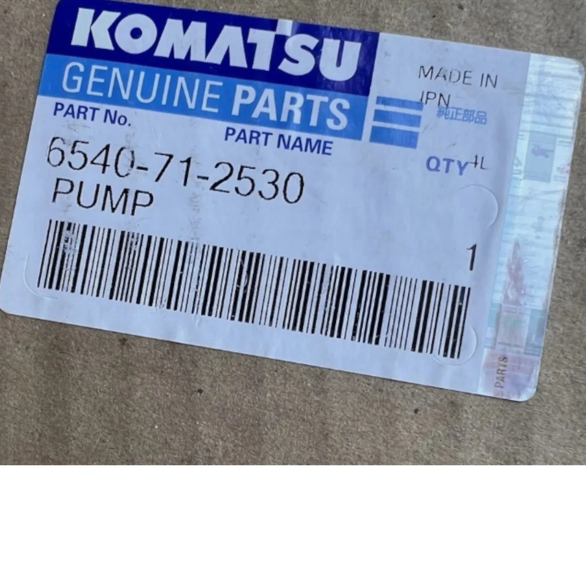 6540-71-2530 Komatsu Urea Doser Pump Fluid Supply Module
