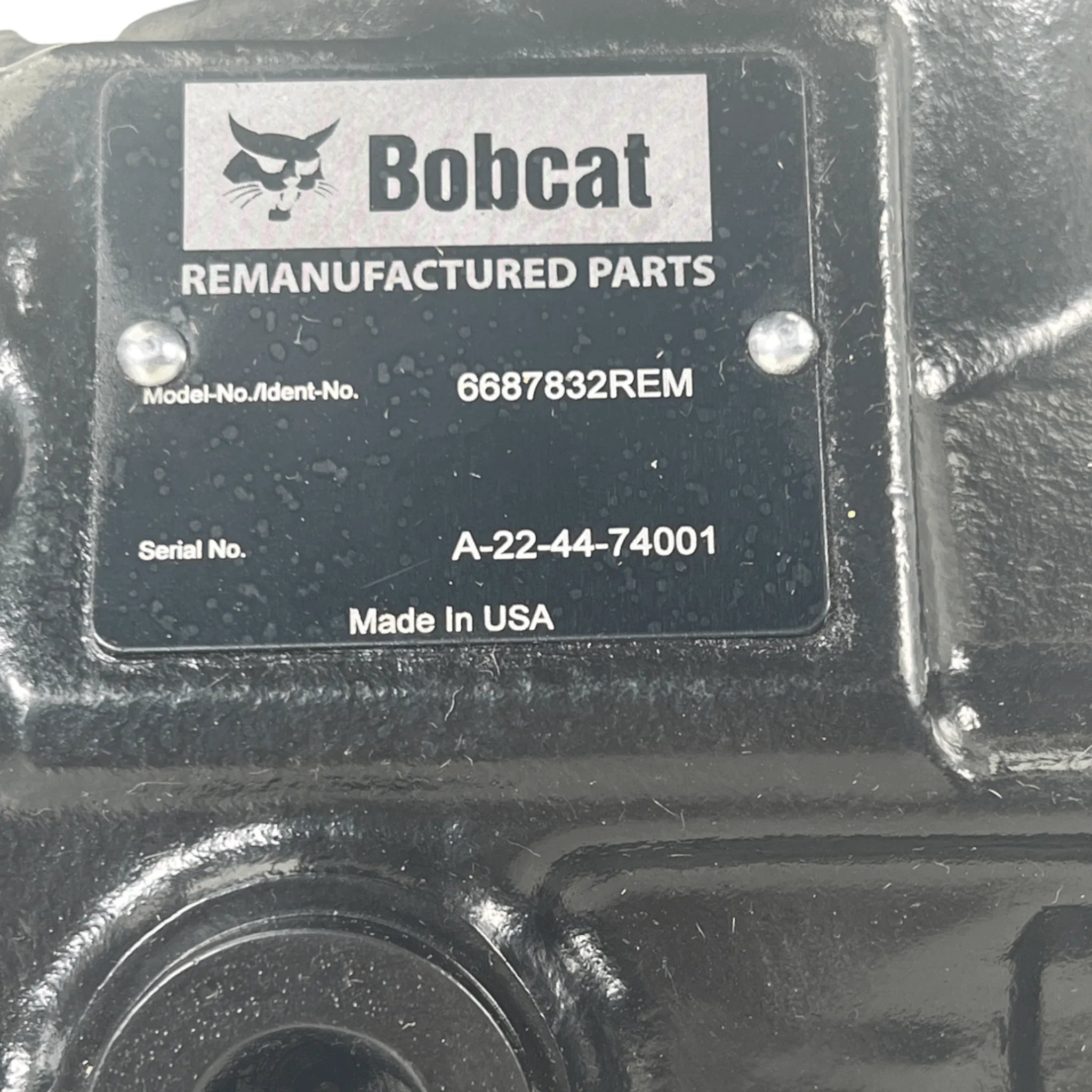 4445208 Genuine Bobcat Tandem Hydraulic Pump