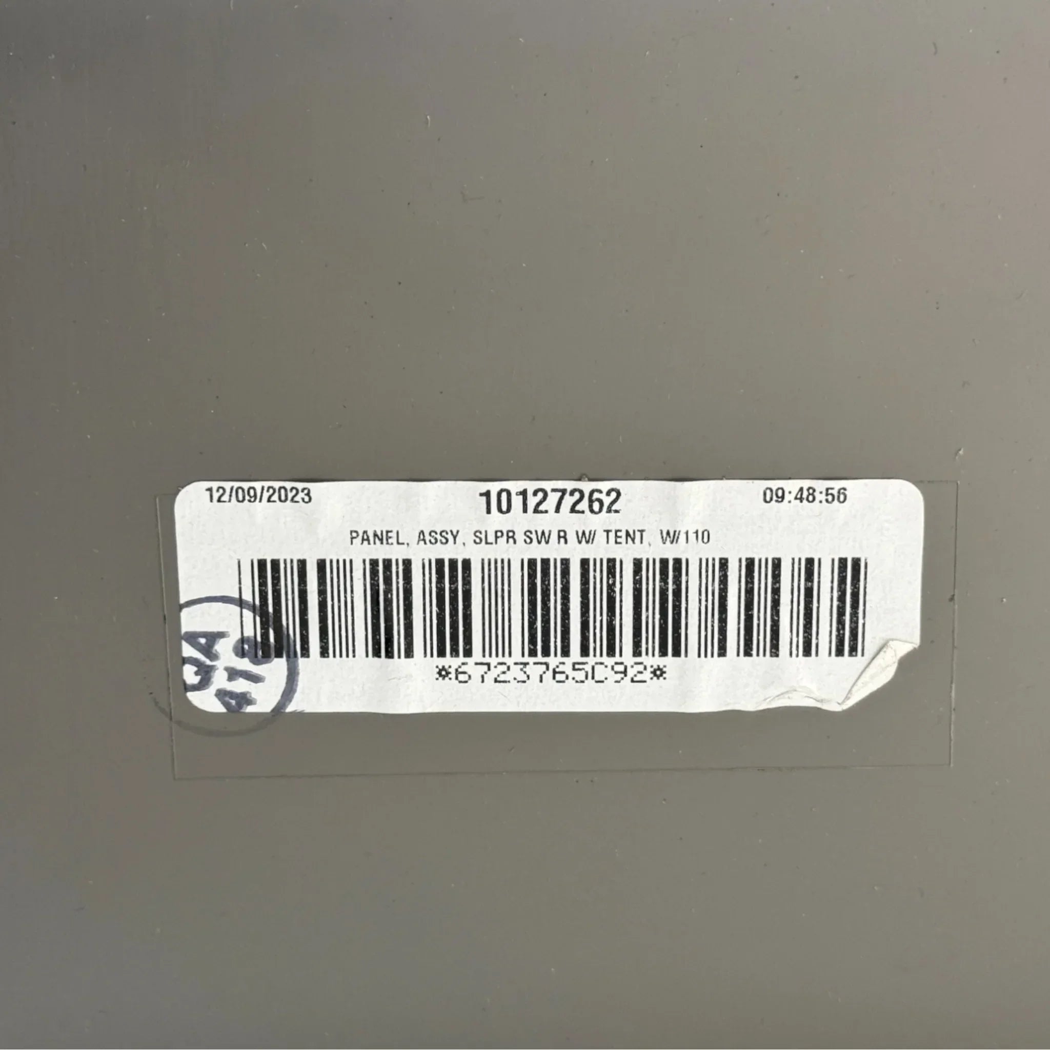 6723765C91 Genuine International Sleeper Side Rear Panel Assembly