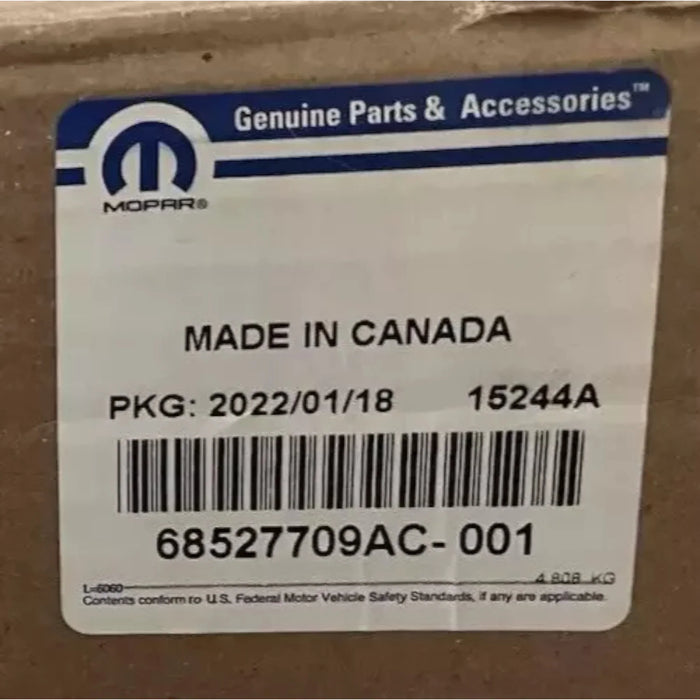 68527709AC Genuine Mopar Trailer Surround Camera Kit