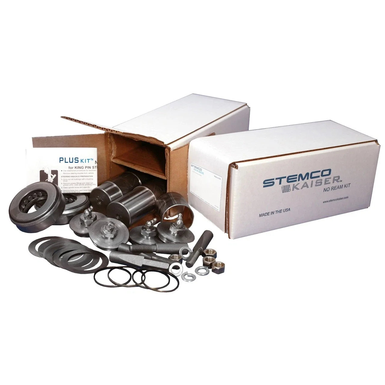 K130W Stemco PlusKit Steering King Pin Kit