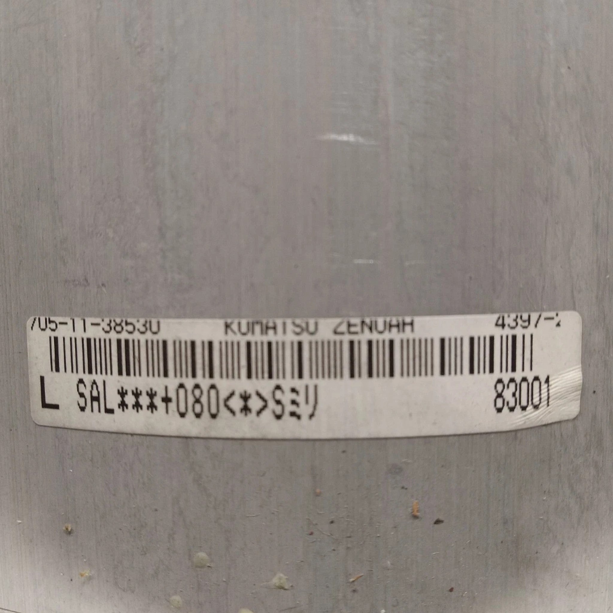 705-11-38530 Genuine Komatsu Pump Assy