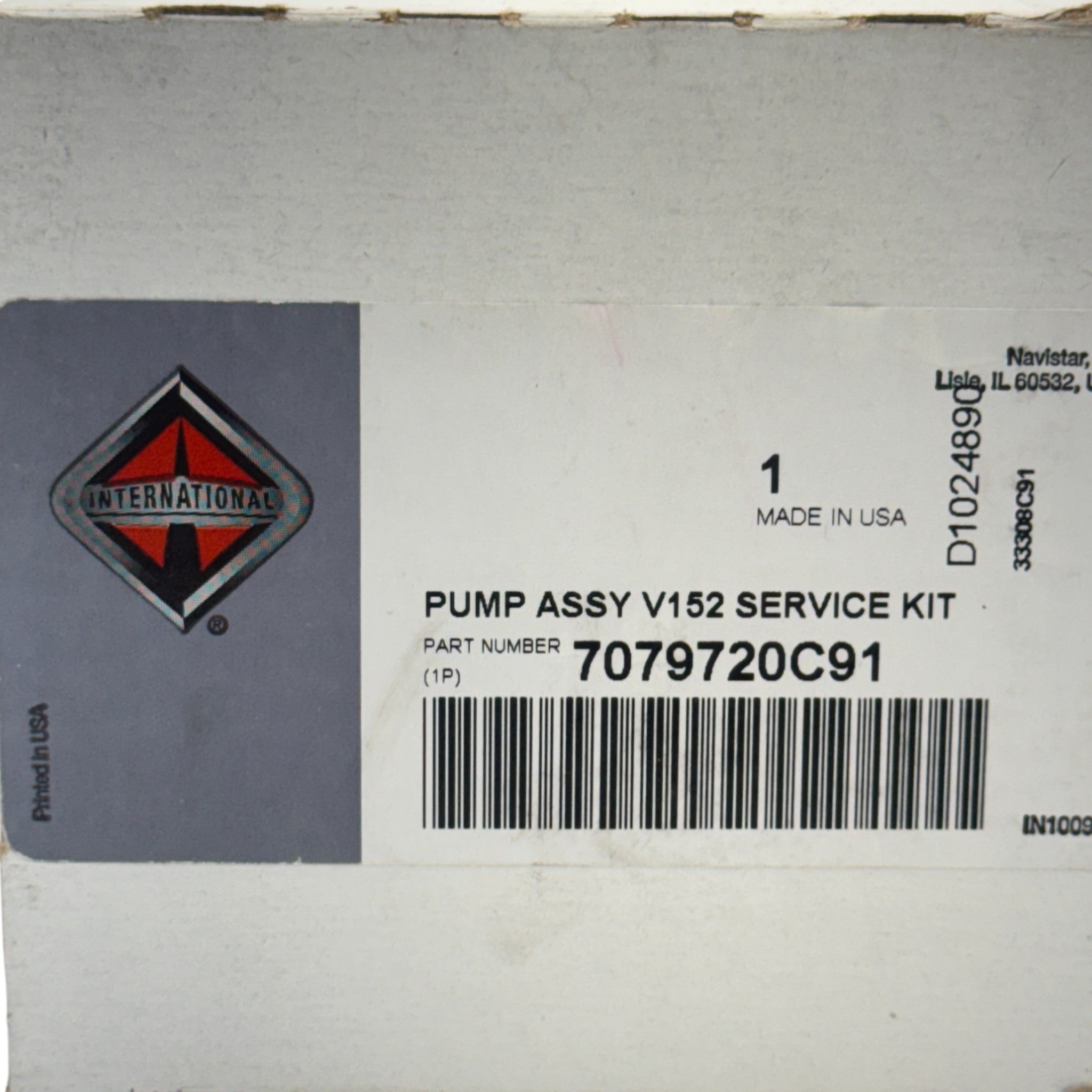 7079720C91 Genuine International Fuel Pump