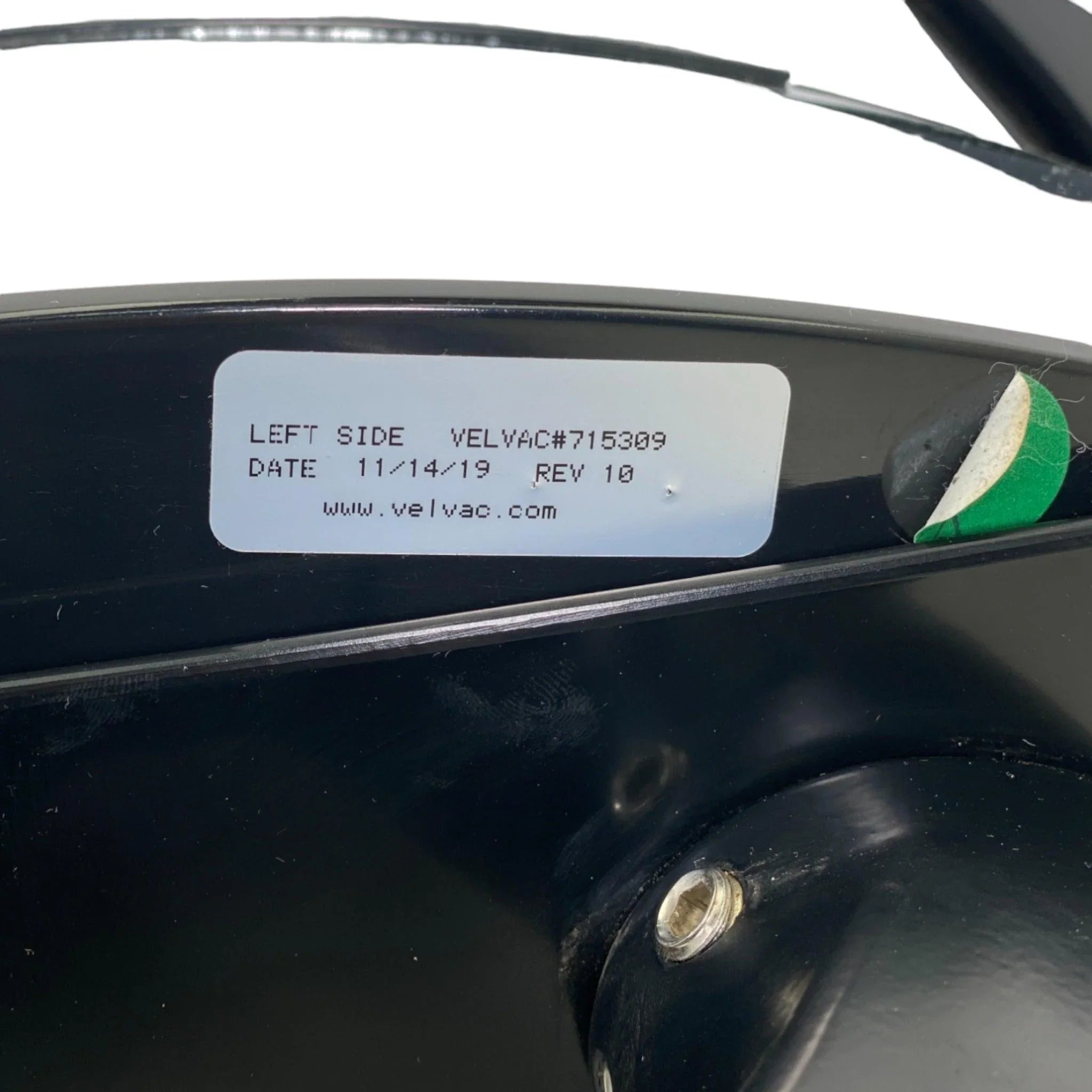 715309 Velvac Left Side Door Mirror Assembly