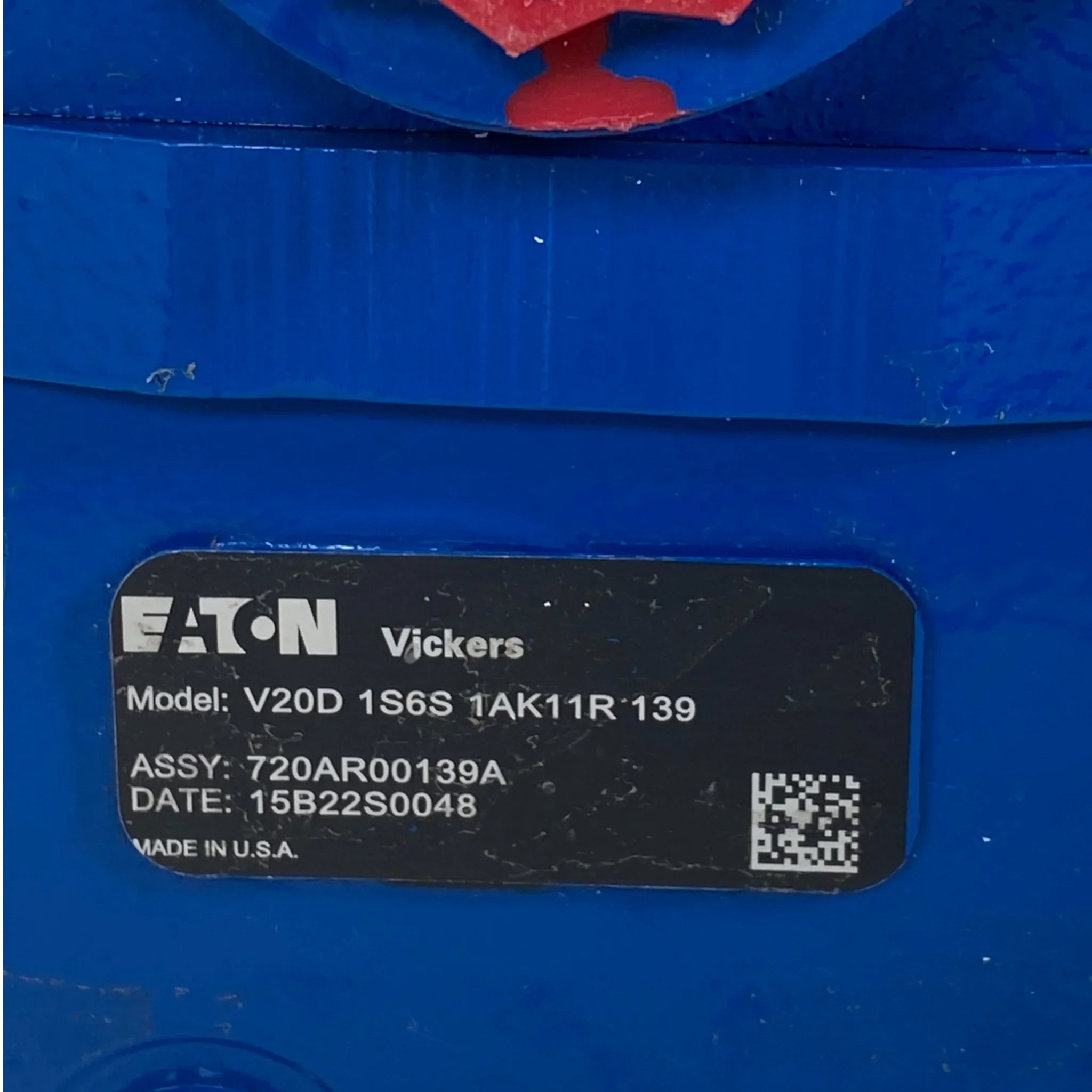 V20D1S6S1AK11R139 Genuine Eaton Hydraulic Vane Pump V20D