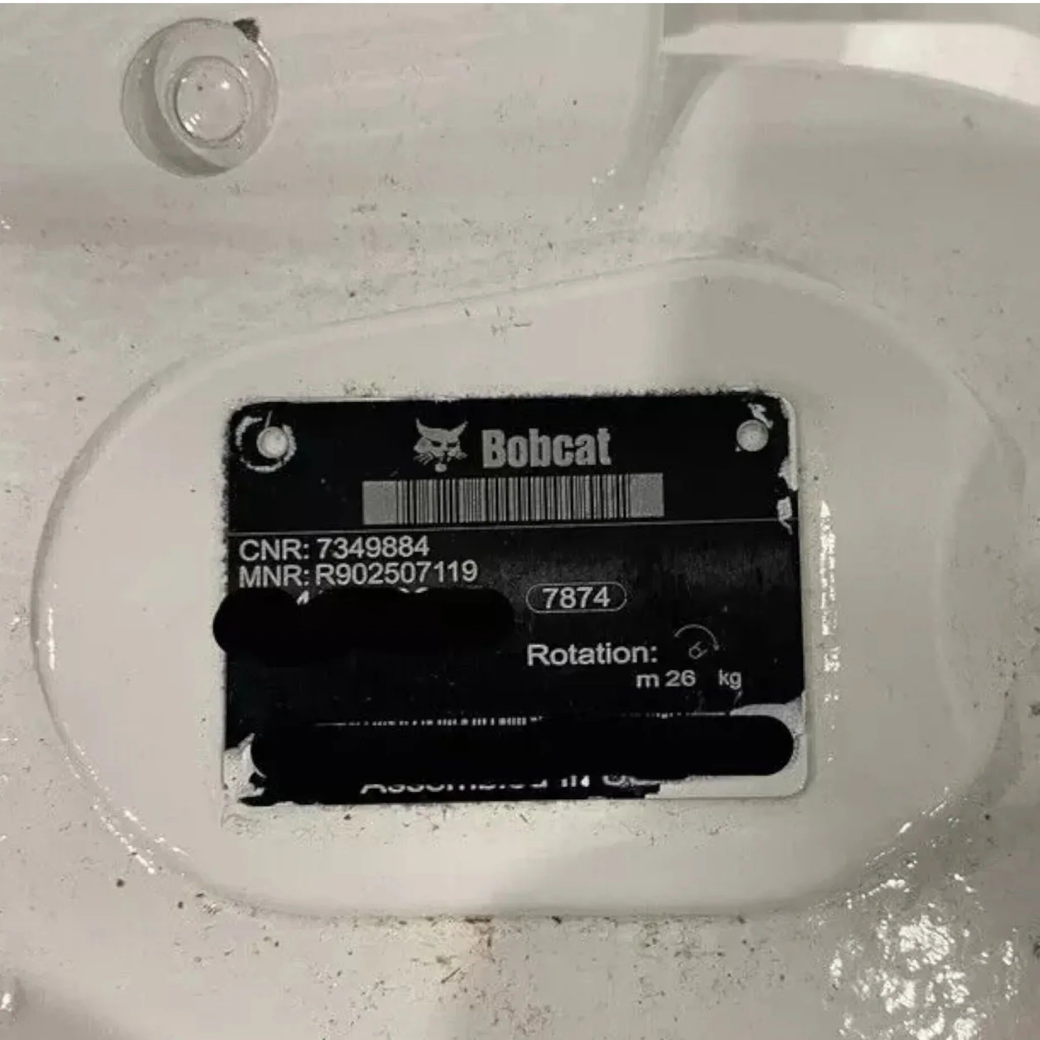 7349884 Genuine Bobcat Hydraulic Pump