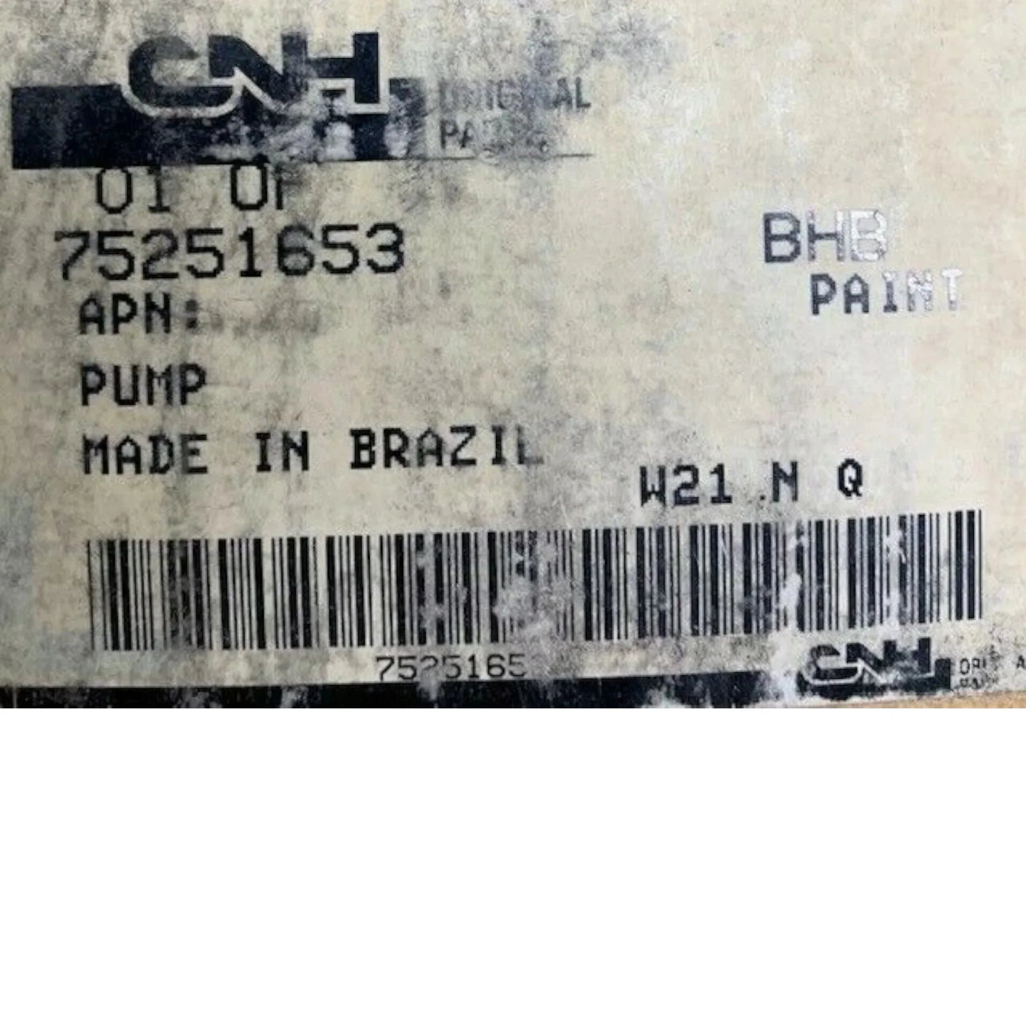 12101011005 Genuine CNH Hydraulic Pump