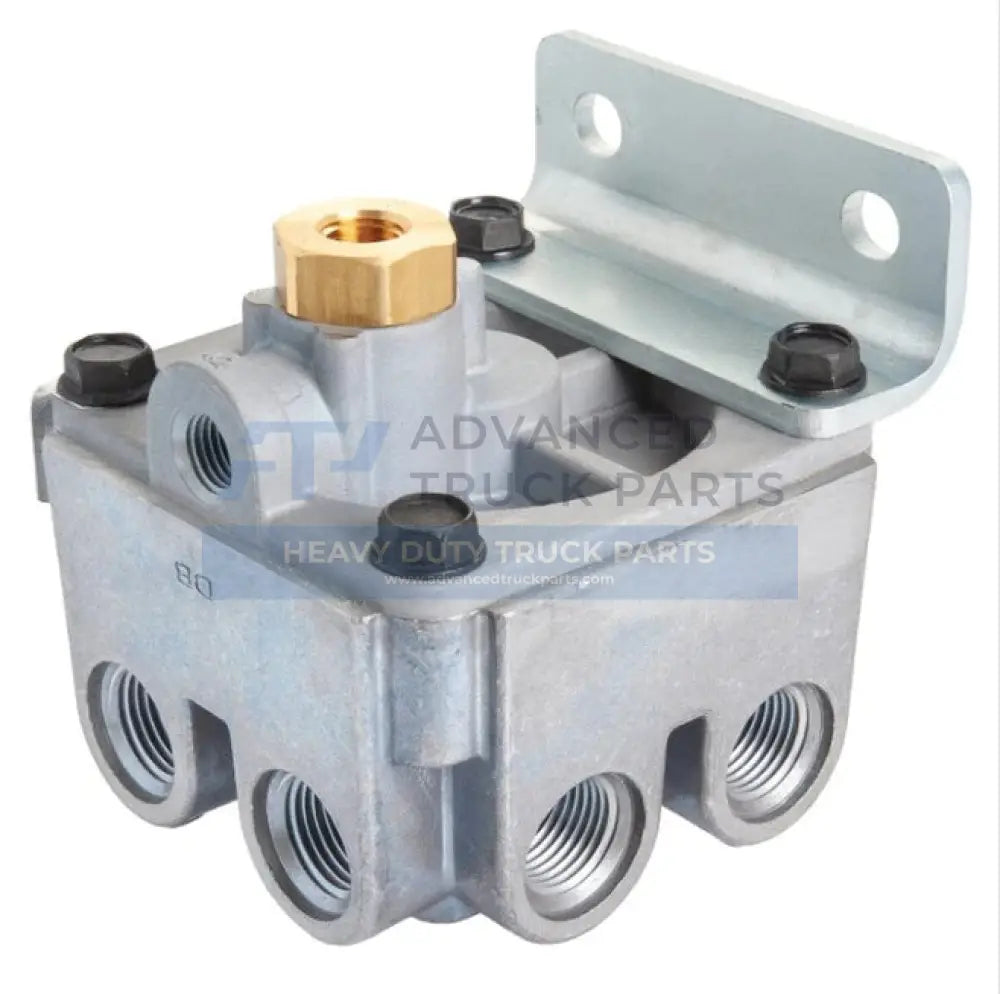 767653271446 Genuine Meritor Haldex Air Brake Double Check Relay Valve - Brake Valves