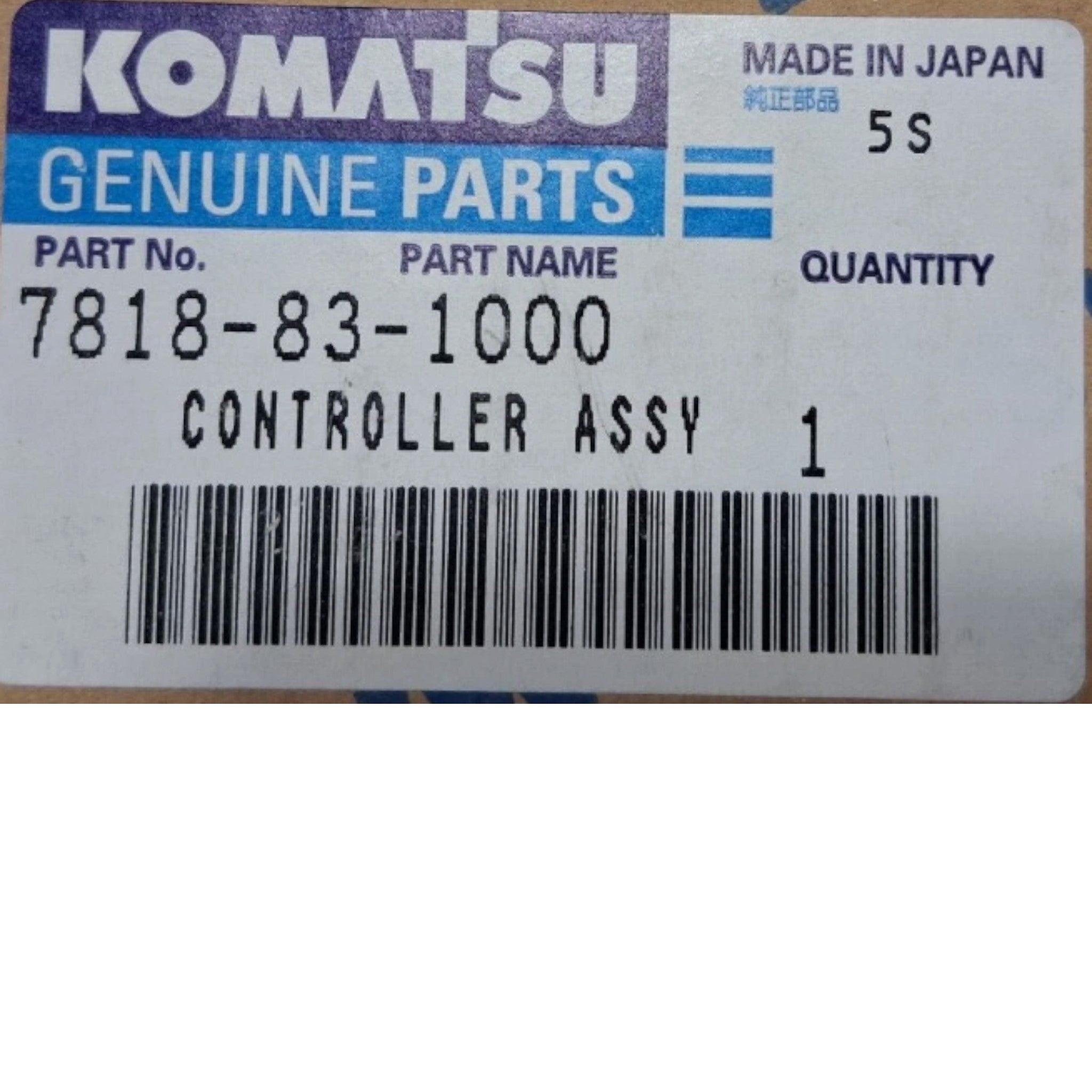 7818-83-1000 Komatsu Controller Abs