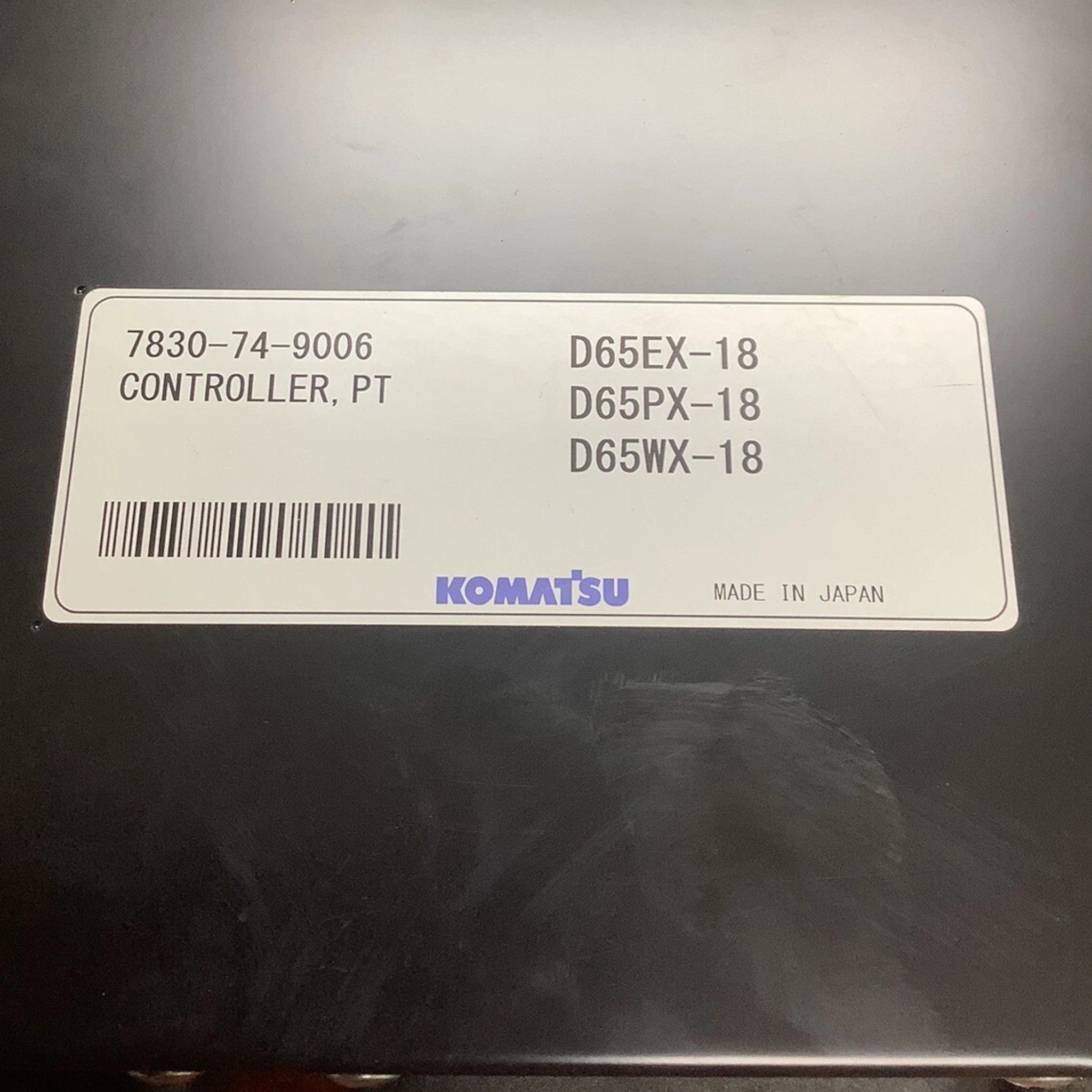 7830-74-9006 Genuine Komatsu Controller