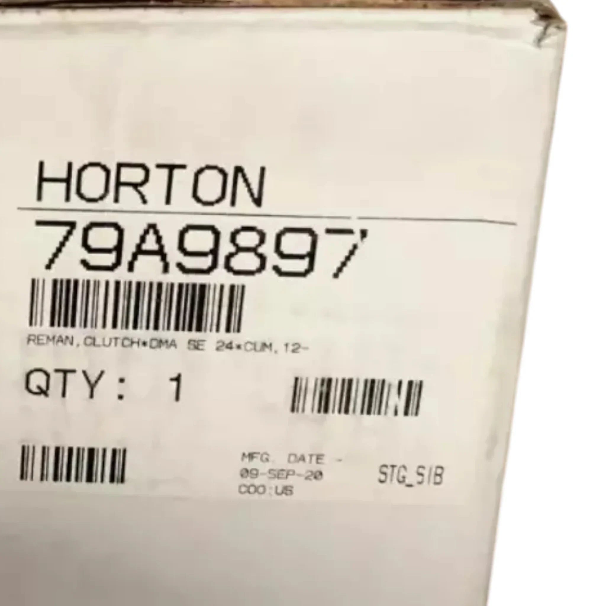 79A9897 Genuine Horton Fan Clutch