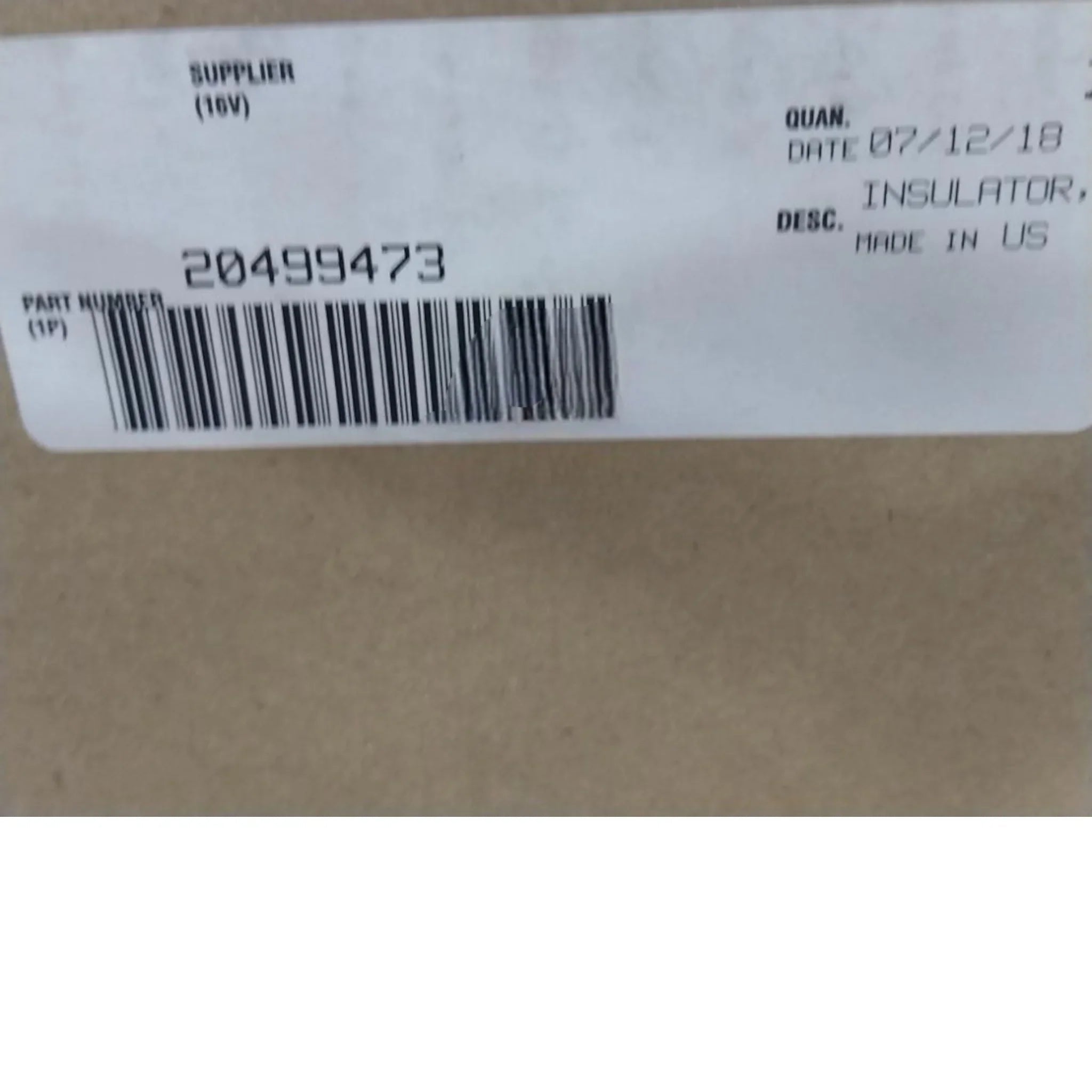 20499473 Genuine Volvo Rubber Cushion - Truck To Trailer