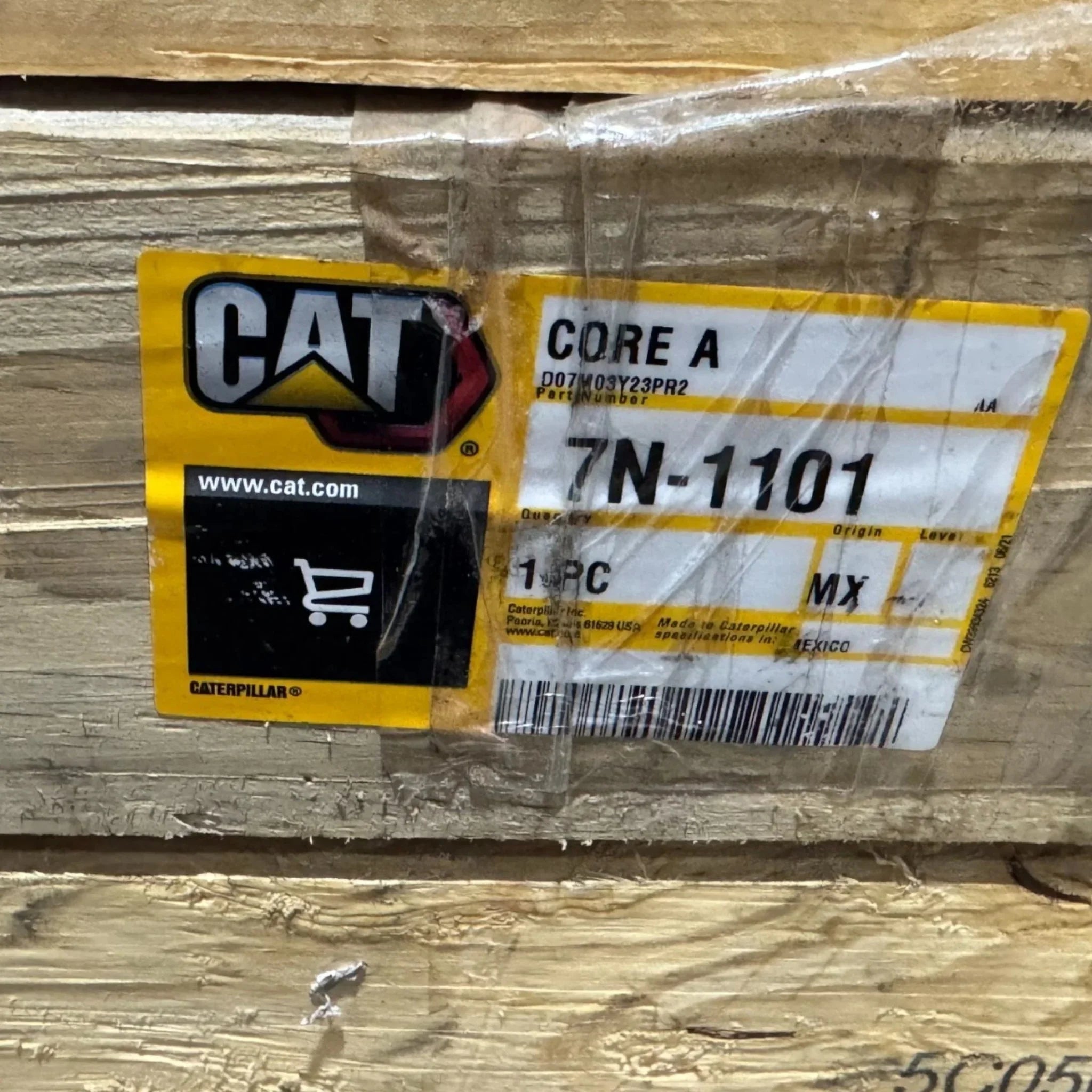 7N1101 CAT Aftercooler Core