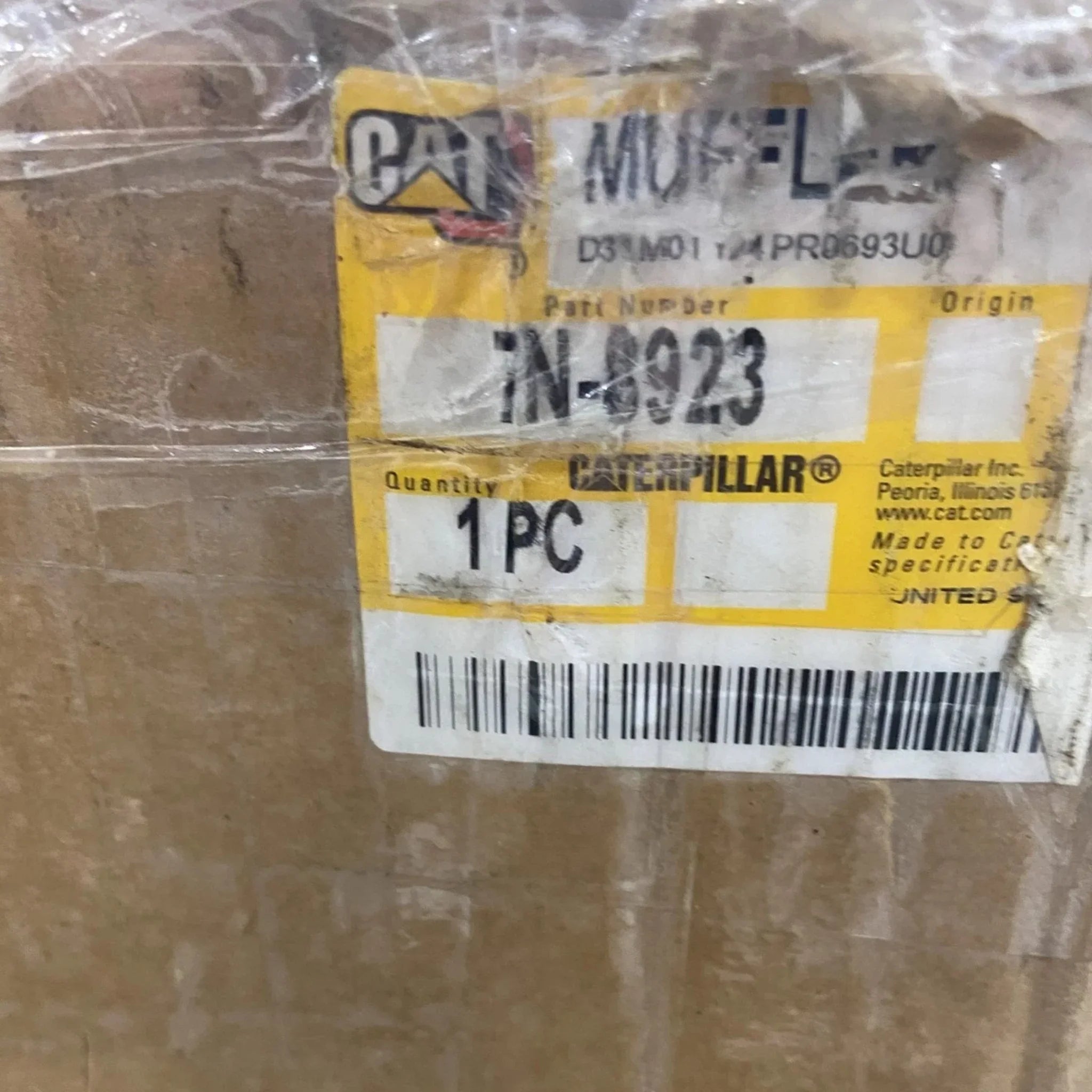 7N8923 CAT Muffler A
