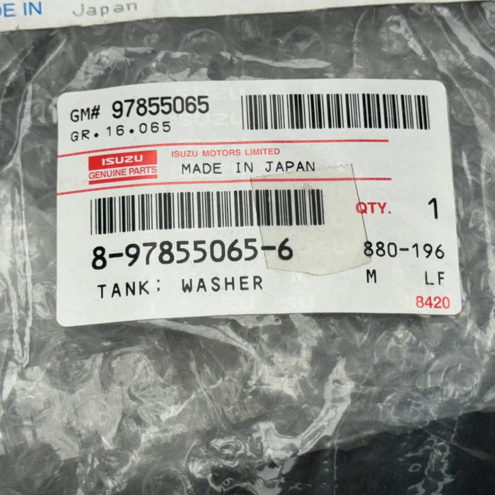 8978550652 Genuine Isuzu Washer Fluid Tank