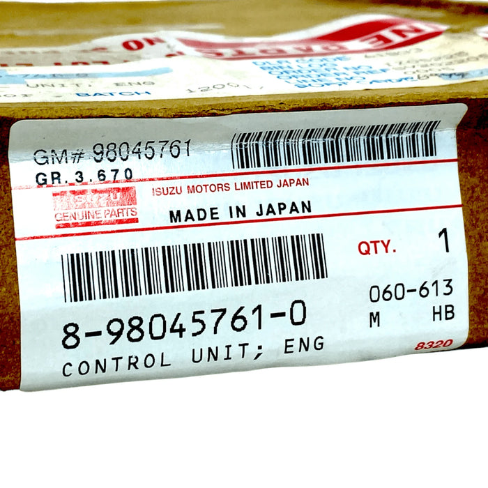 98045761 Genuine Isuzu Ecm Engine Control Module