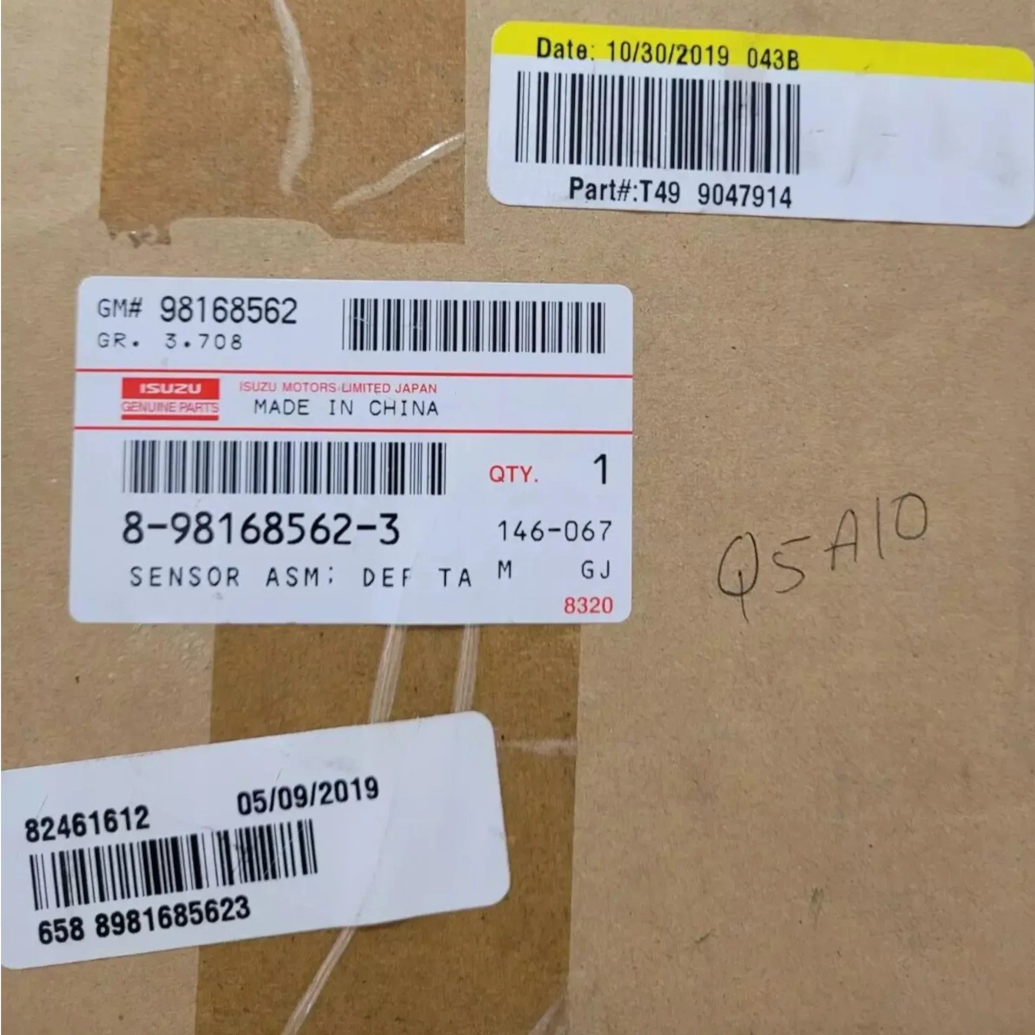 8-98168562-3 Genuine Isuzu DEF Sensor Assembly