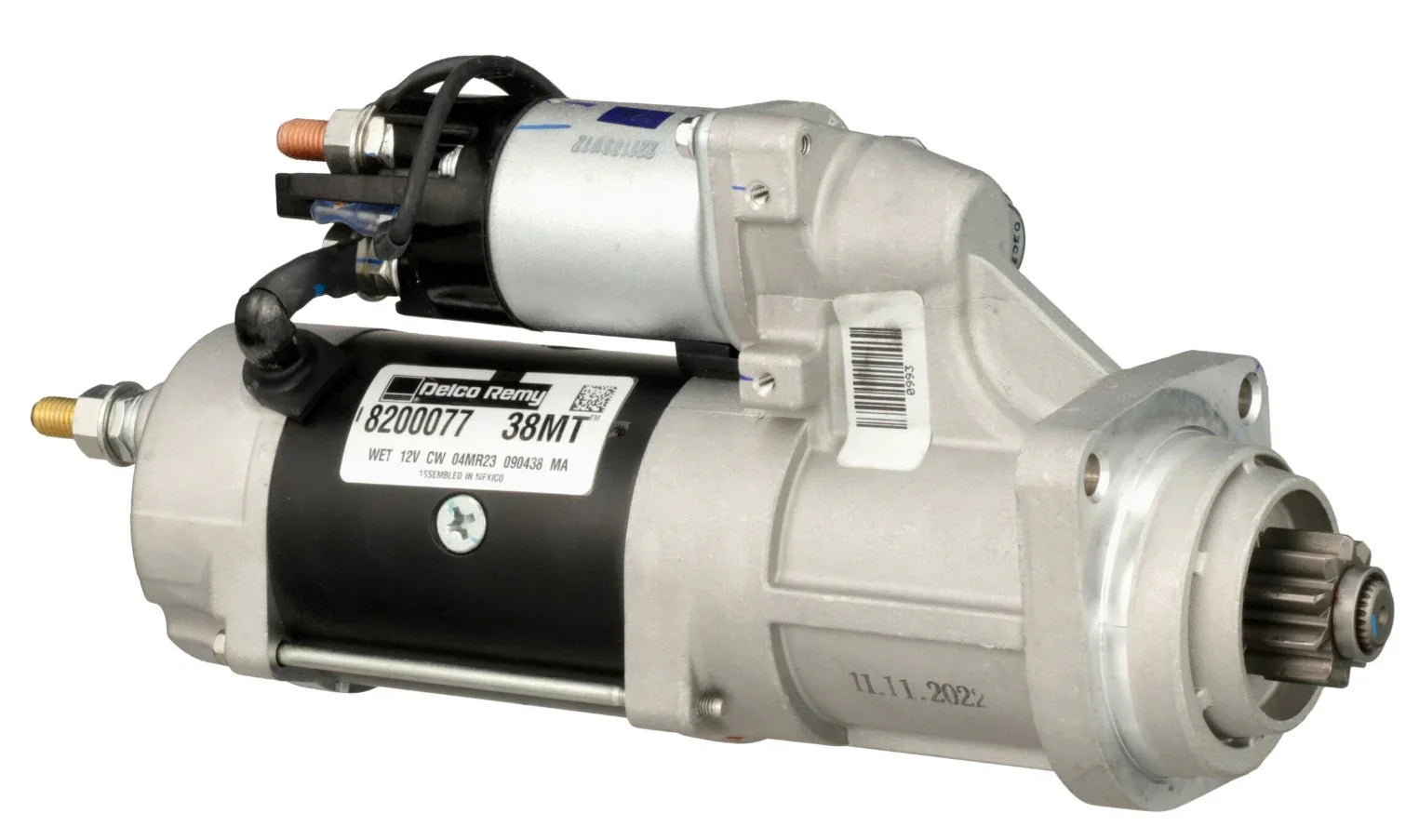 TS-1754 Genuine Delco Remy Starter Motor 38Mt 12V