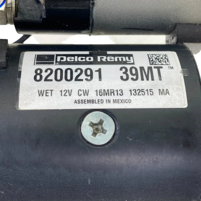 8200291 Genuine Delco Remy Starter Motor 39MT 12V