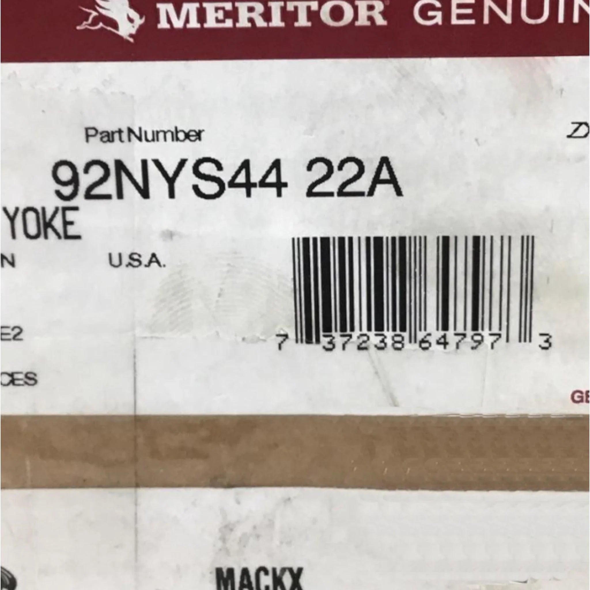 8235-92NYS4422A Genuine Volvo Yoke - Truck To Trailer