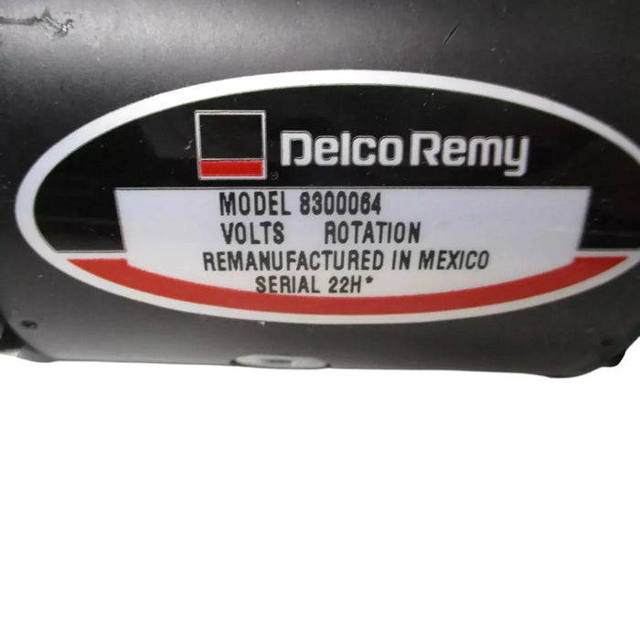 8300064 Genuine Delco Remy Starter Motor 12V