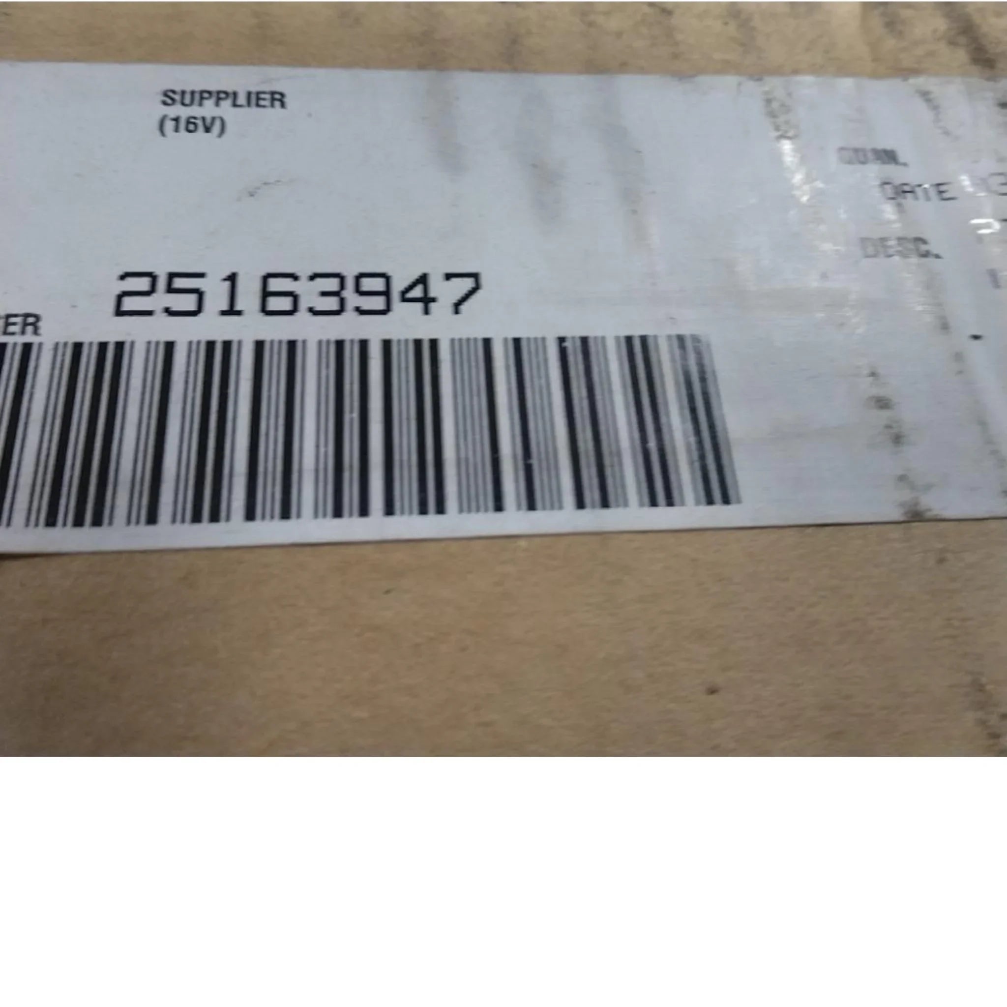 25163947 Genuine Volvo Pipe - Truck To Trailer