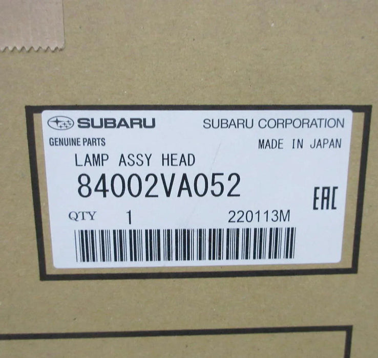 84002VA052 Genuine Subaru Left Driver Side Head Lamp Assembly