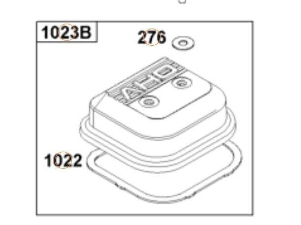 845787 Briggs & Stratton Rocker Cover - ADVANCED TRUCK PARTS