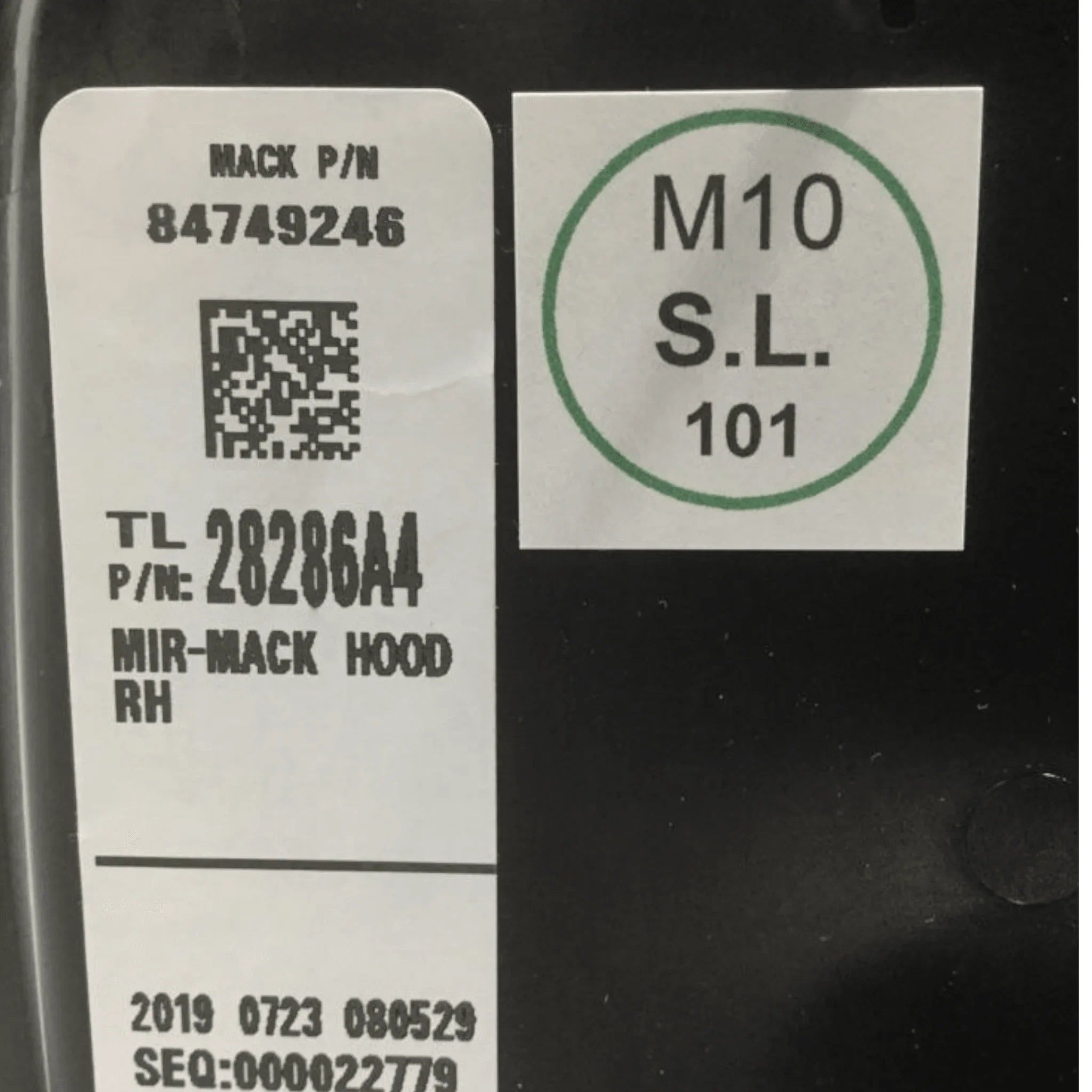 84749246 Genuine Volvo Mirror - Truck To Trailer