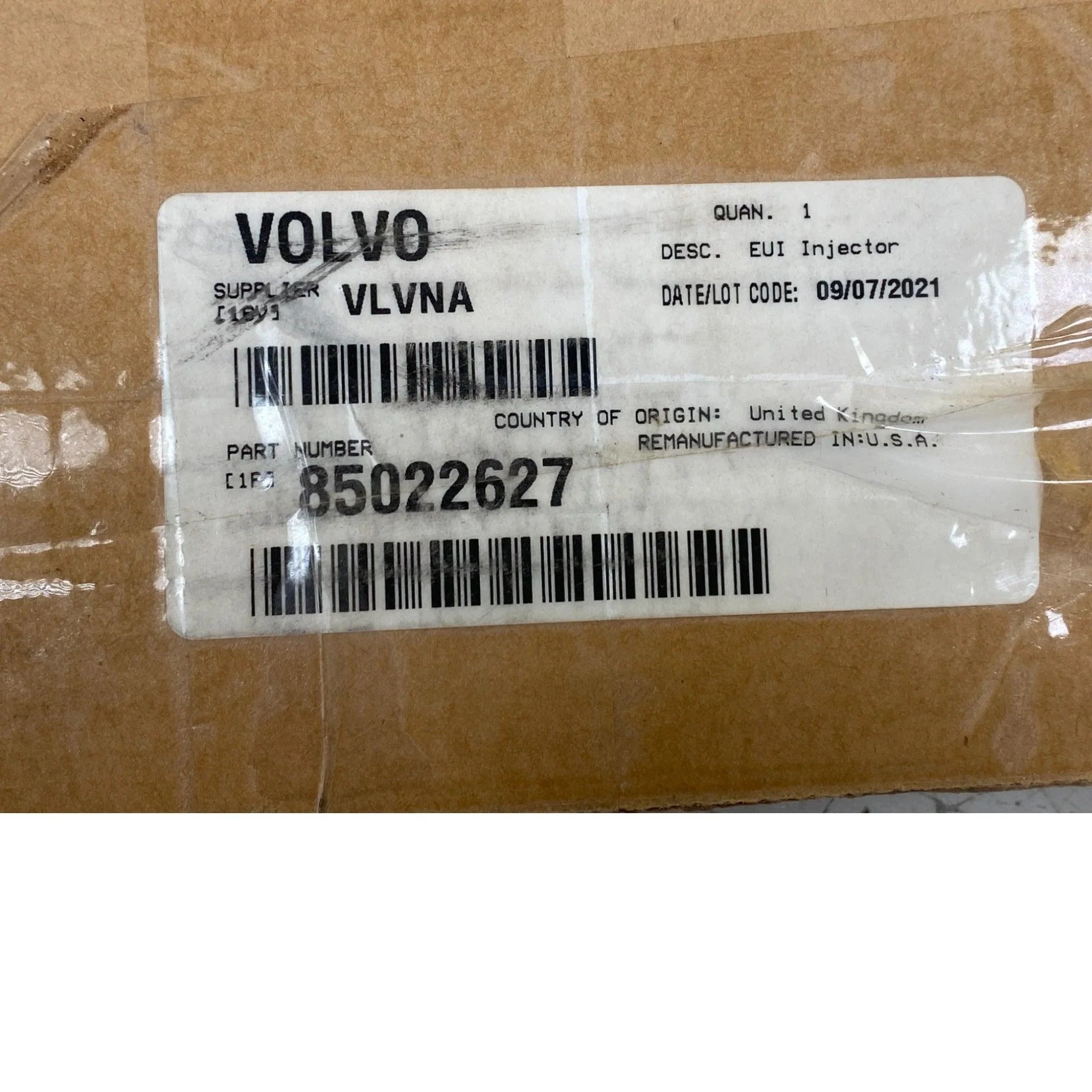 85022627 Genuine Volvo Kit Injectors Set Of Six For Volvo D12D 12.0L